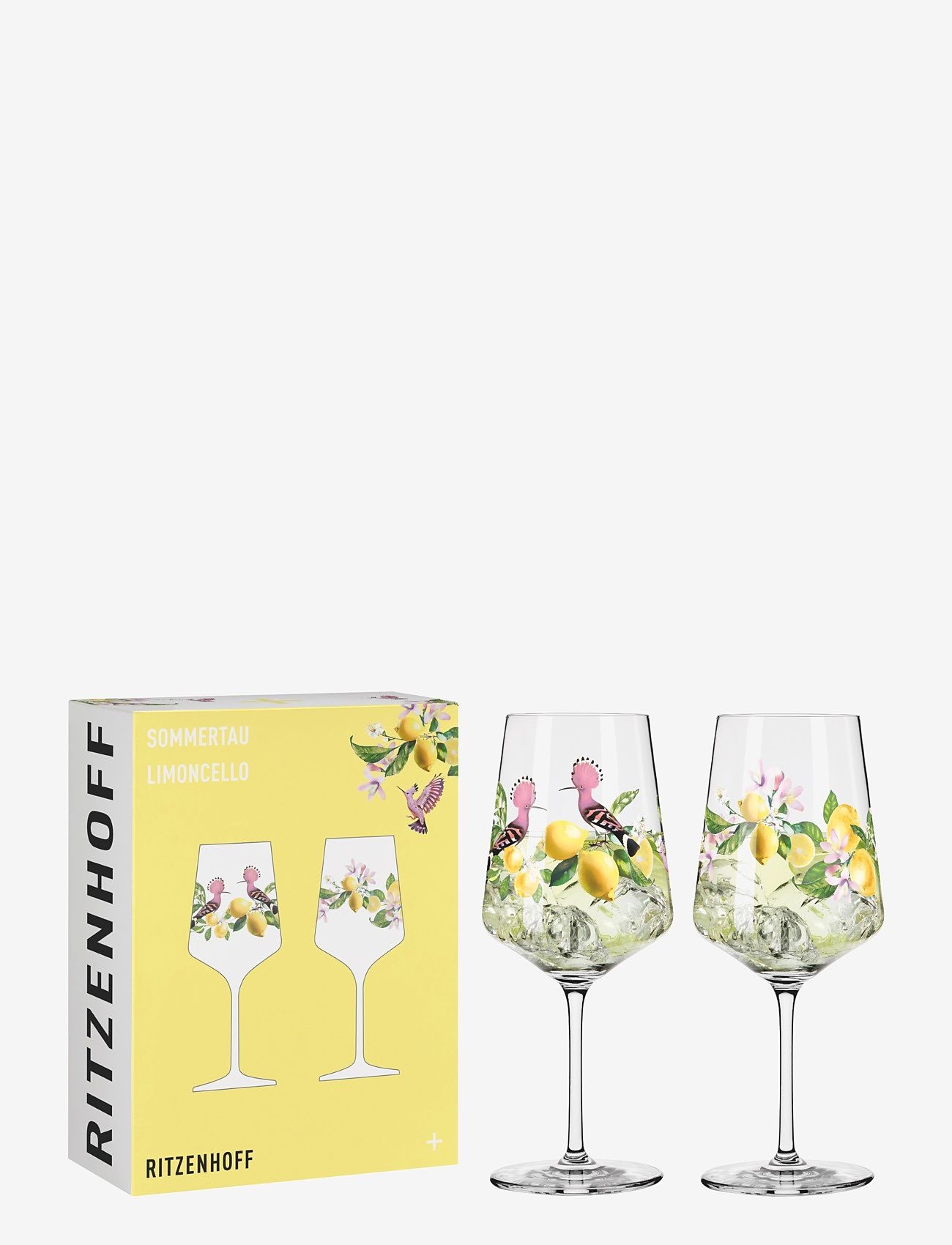 Ritzenhoff - Sommertau Wineglass 2-p Limoncello - hvidvinsglas - limoncello - 3