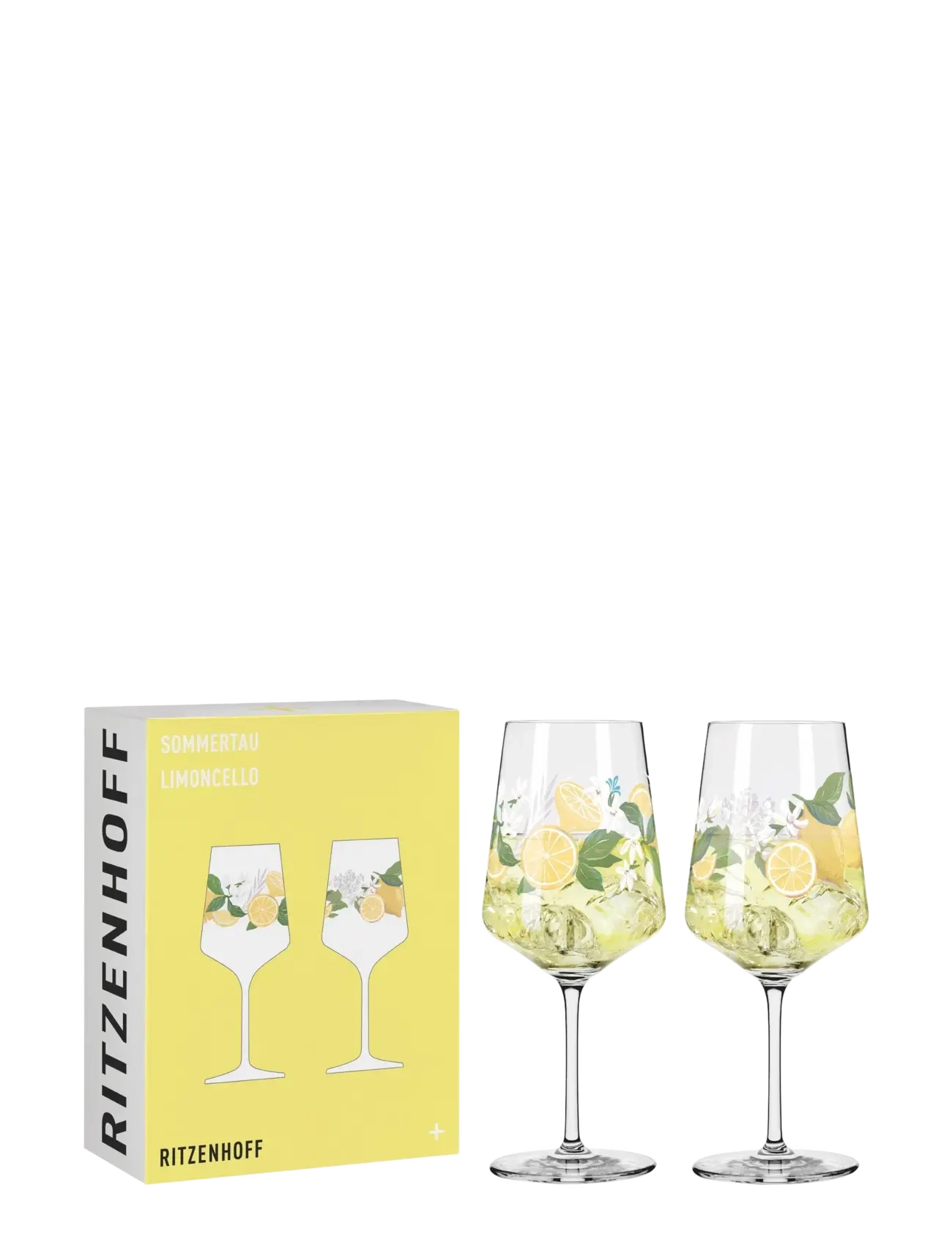 Ritzenhoff - Sommertau Wineglass 2-p Limoncello - baltvīna glāzes - limoncello - 2