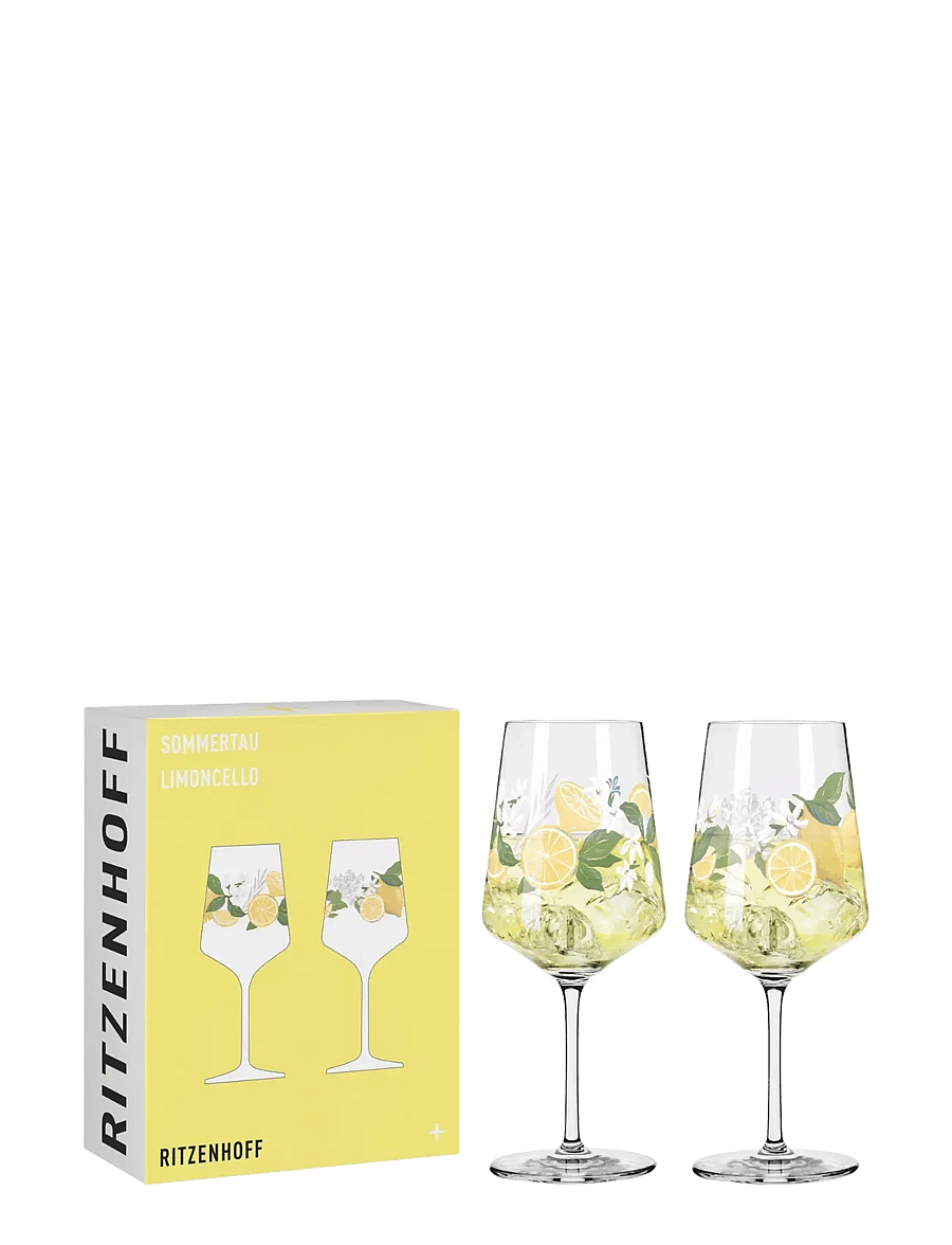 Ritzenhoff - Sommertau Wineglass 2-p Limoncello - valge veini pokaalid - limoncello - 2