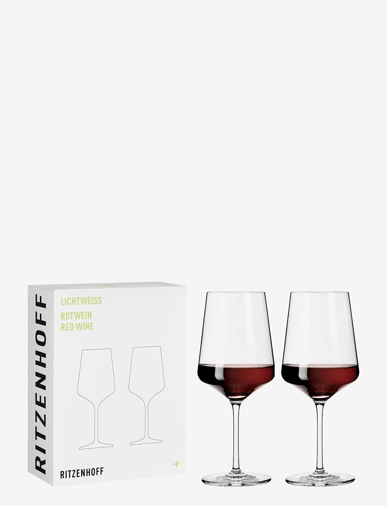 Ritzenhoff - Licthweiss Rödvinsglas 2-p - rauðvínsglös - multi - 2