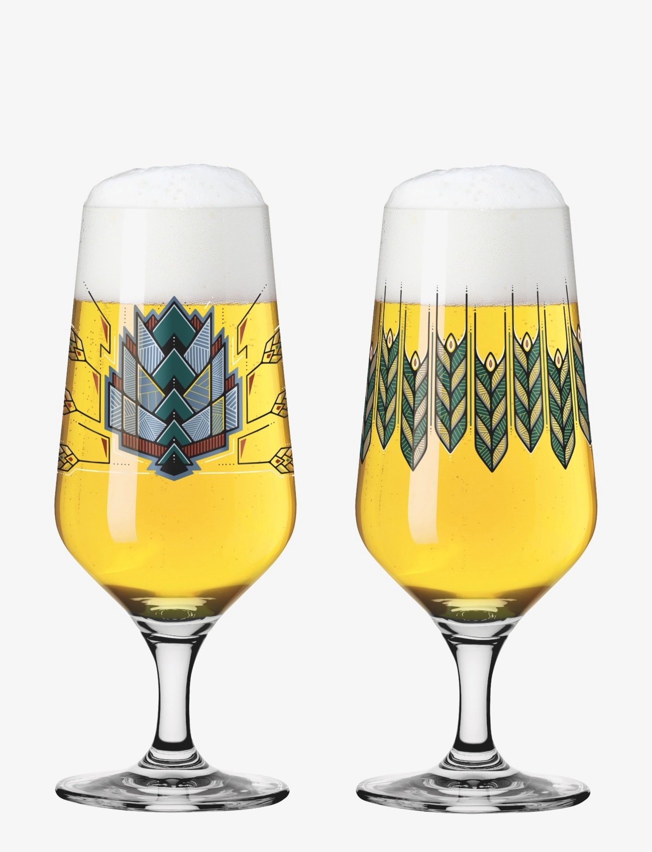RITZENHOFF Brauchzeit Ölglas Pils 2-Pak 2024 MULTI - 2024 - 37.4 CL - Unisex