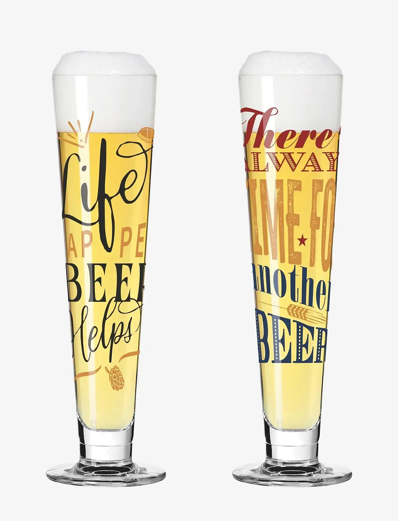 Ritzenhoff - Heldenfest Beer Glass 2-p - biergläser - multi - 0