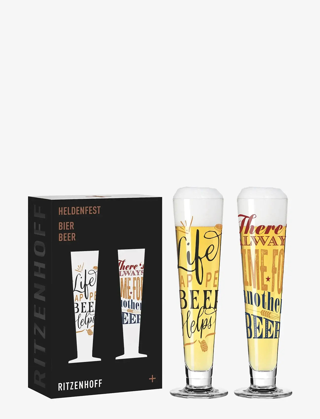 Ritzenhoff - Heldenfest Beer Glass 2-p - biergläser - multi - 1