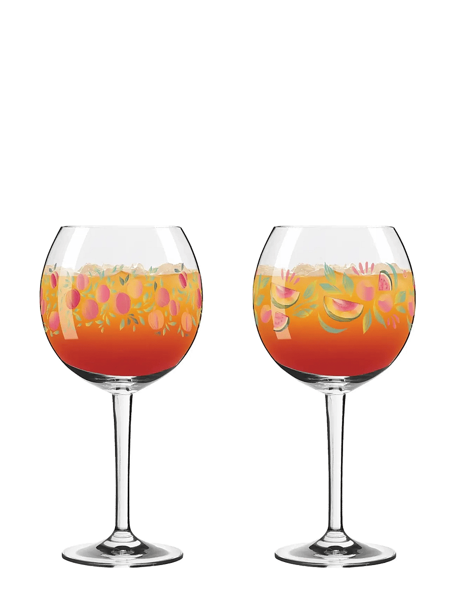 Ritzenhoff - Summer Breeze Cocktail glass 2-p NO: 3 & 4 - kokteili- ja martiiniklaasid - multi - 1