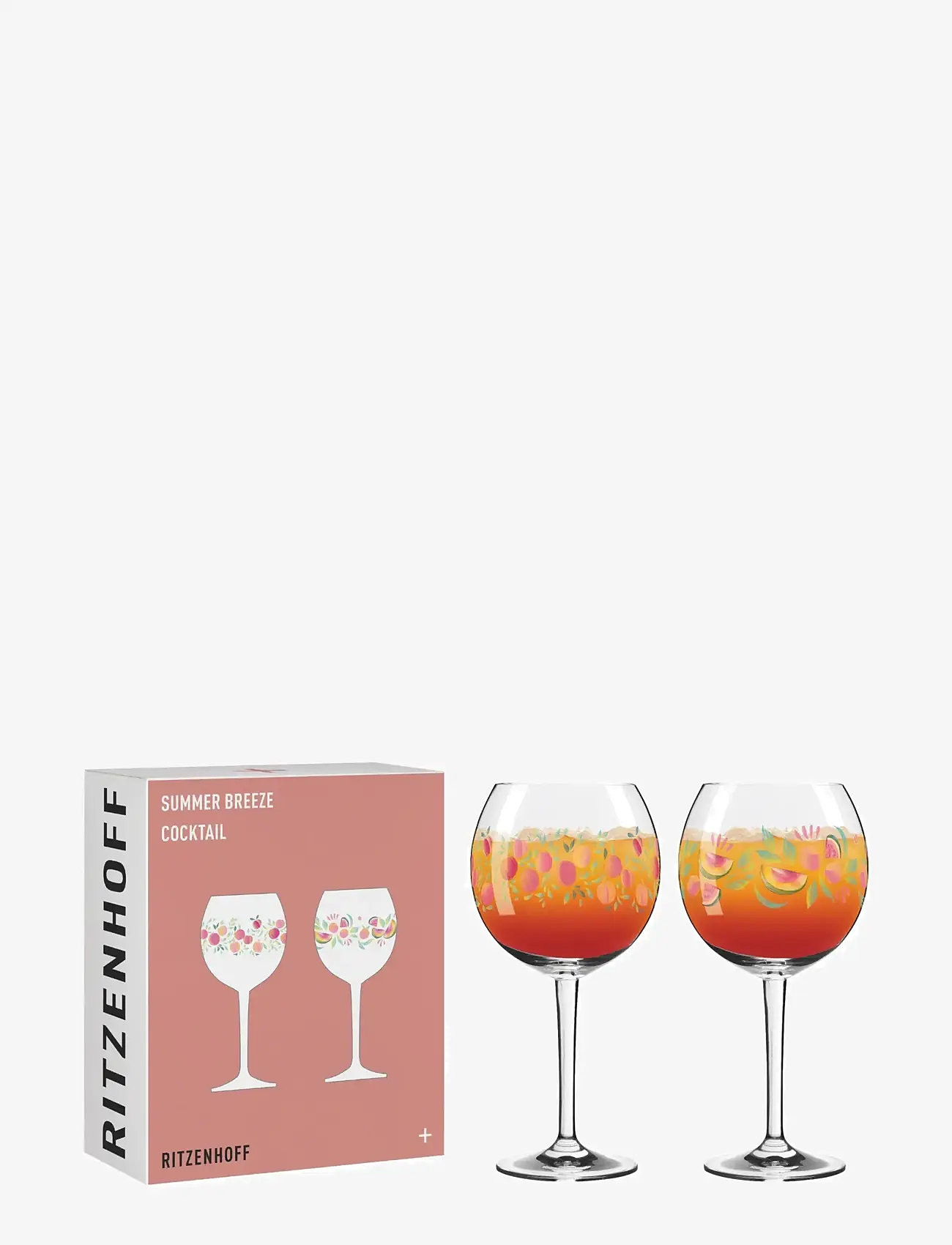 Ritzenhoff - Summer Breeze Cocktail glass 2-p NO: 3 & 4 - cocktail & longdrinkgläser - multi - 2