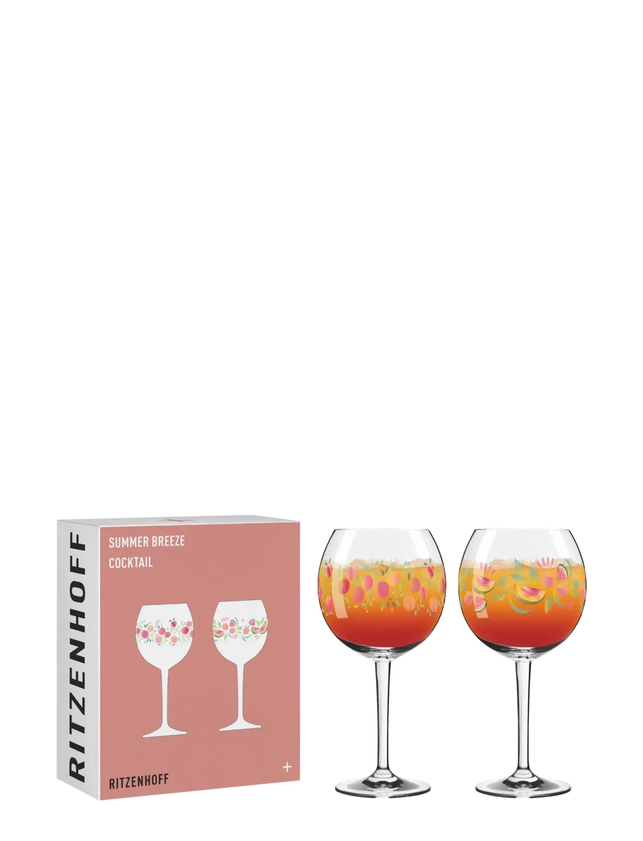 Ritzenhoff - Summer Breeze Cocktail glass 2-p NO: 3 & 4 - kokteila- og martíníglös - multi - 2