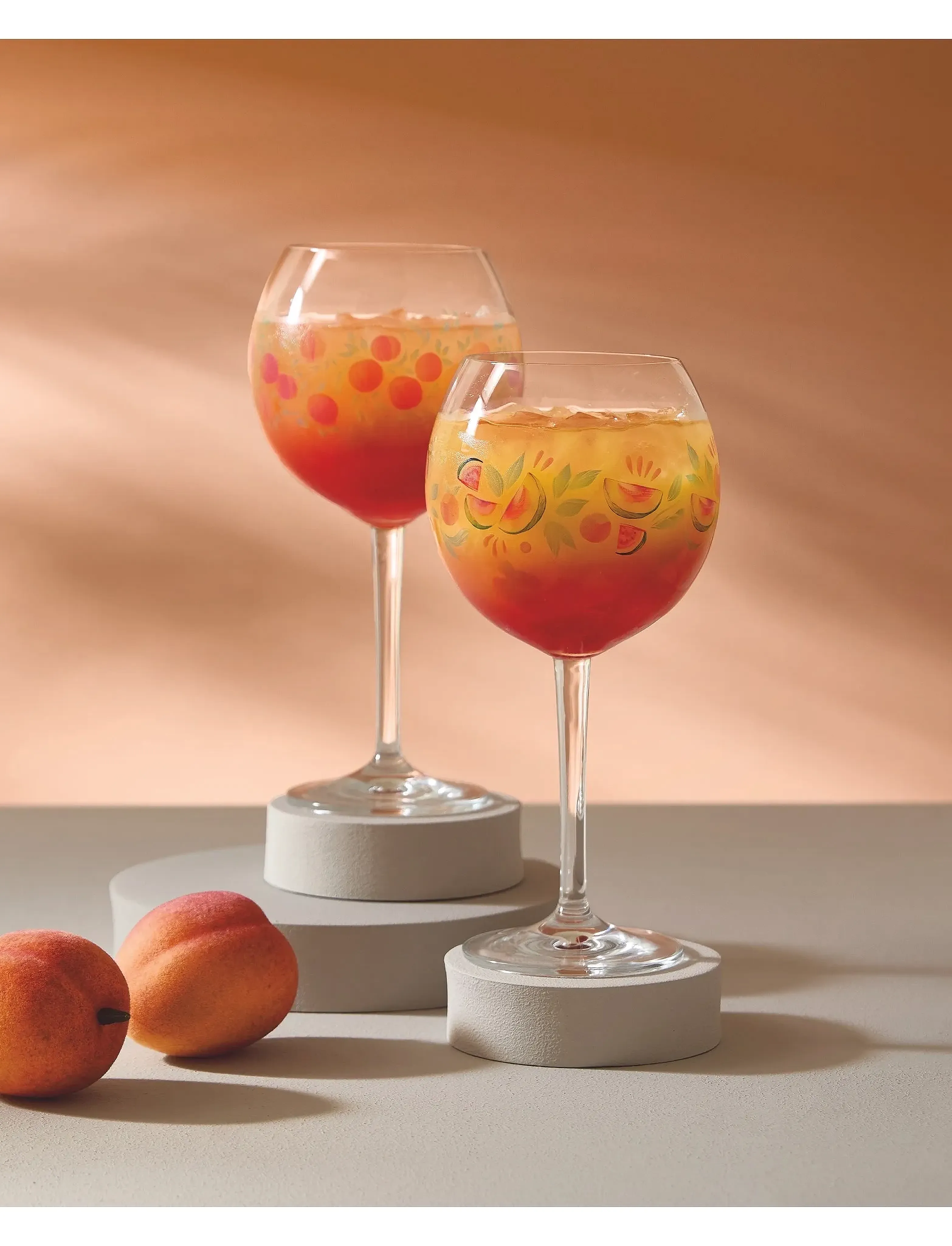 Ritzenhoff Summer Breeze Cocktail Glass 2-P No: 3 & 4, 65.5 CL, Glass, Nackt - Homeware