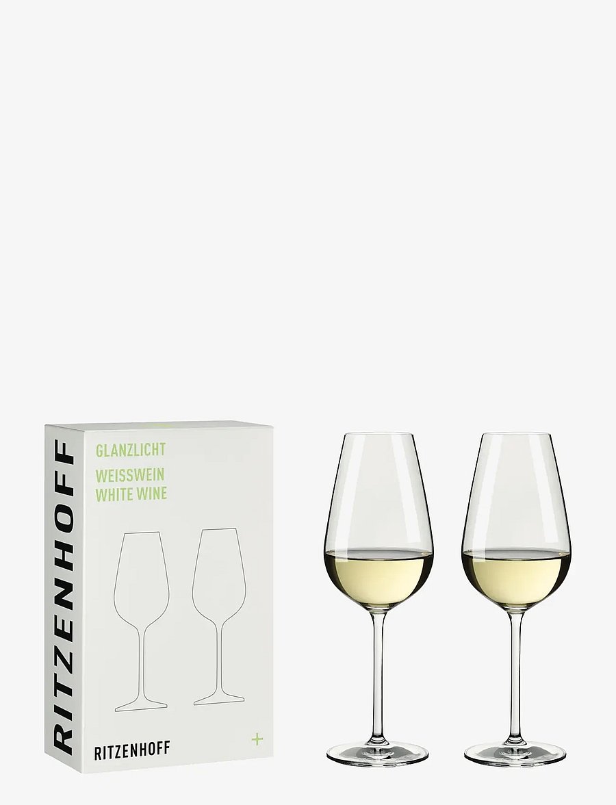 Ritzenhoff - Glanzlicht Vitvinsglas 2-p - valge veini pokaalid - multi - 0