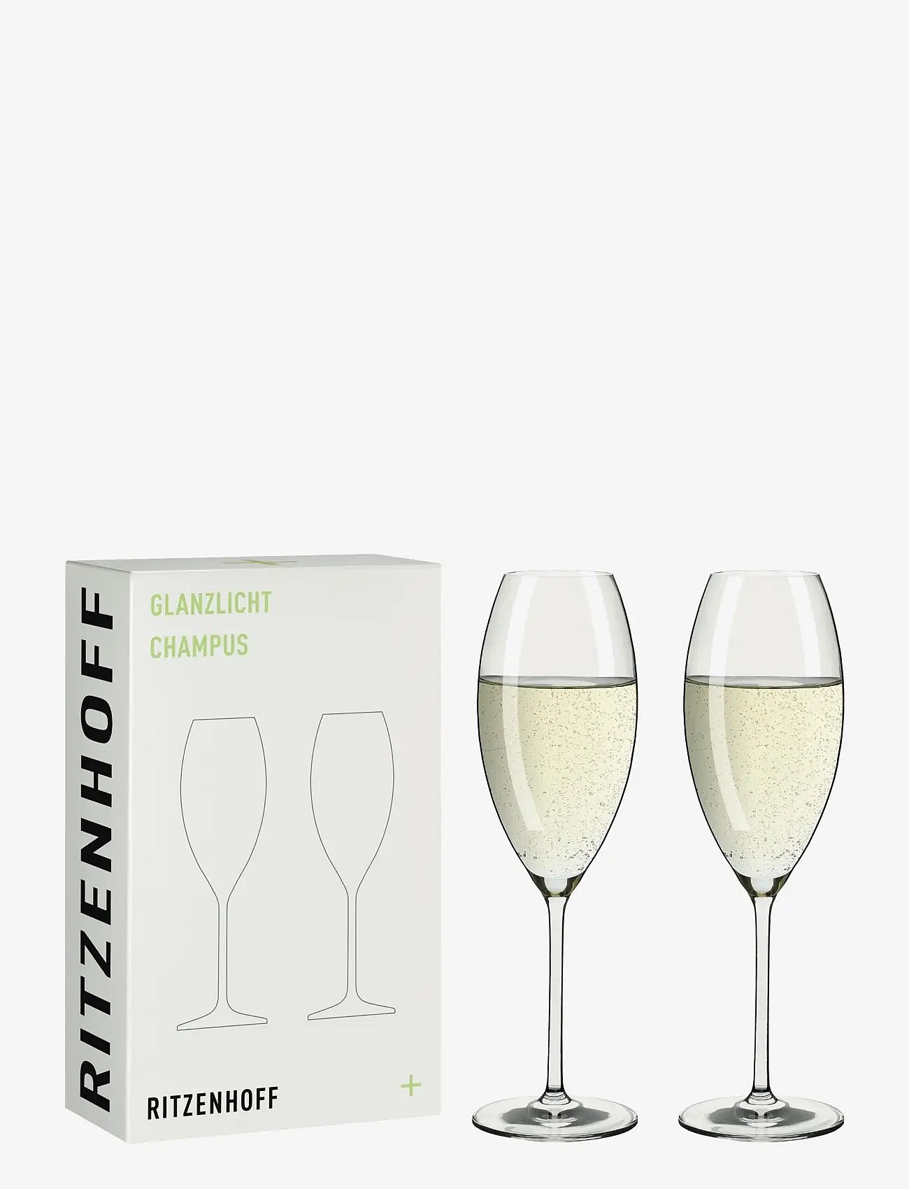 Ritzenhoff Glanzlicht Champagneglas 2-p – sektgläser – einkaufen bei Booztlet