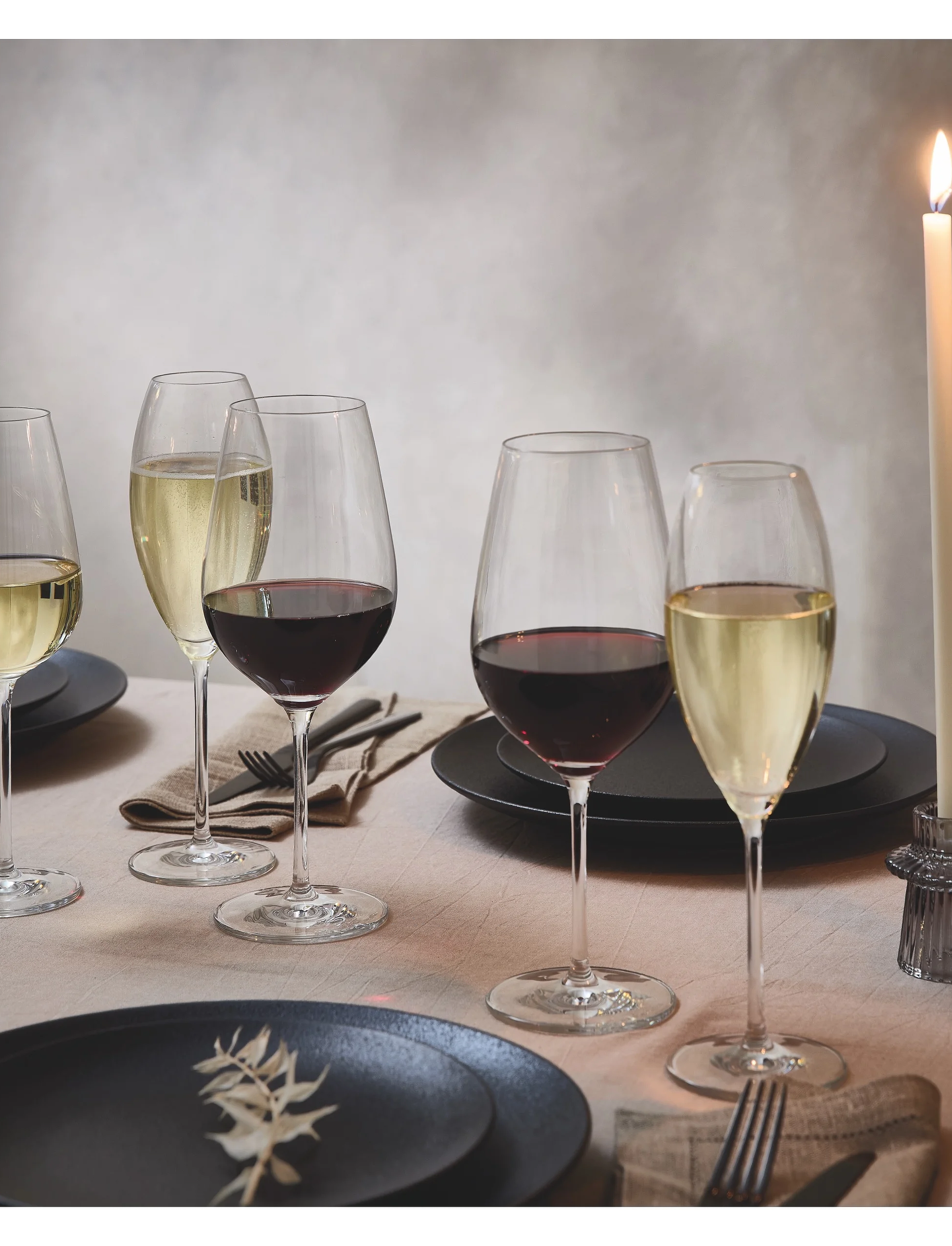 Ritzenhoff Glanzlicht Champagneglas, 2 Stk., 32.5 CL, Nude, Glas > Champagneglas, Unisex