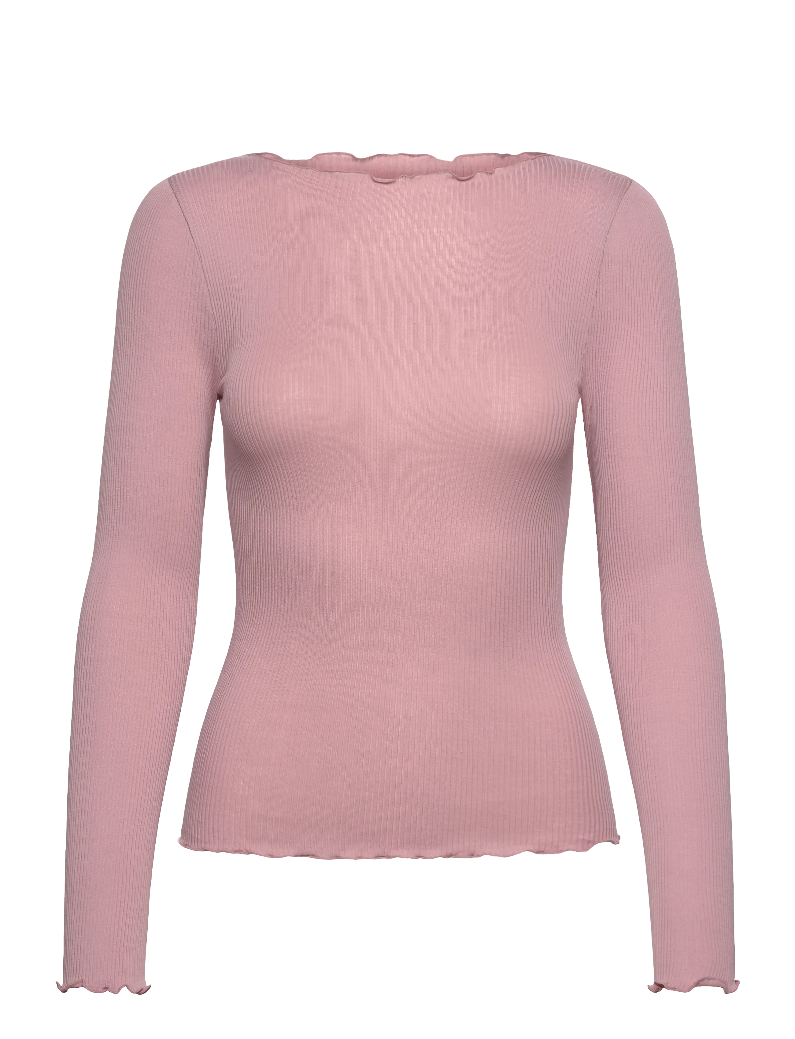 RM By Rosemunde RMWBalta LS Regular Boatneck T-shir - Kleidung - WOODROSE / pink/rose