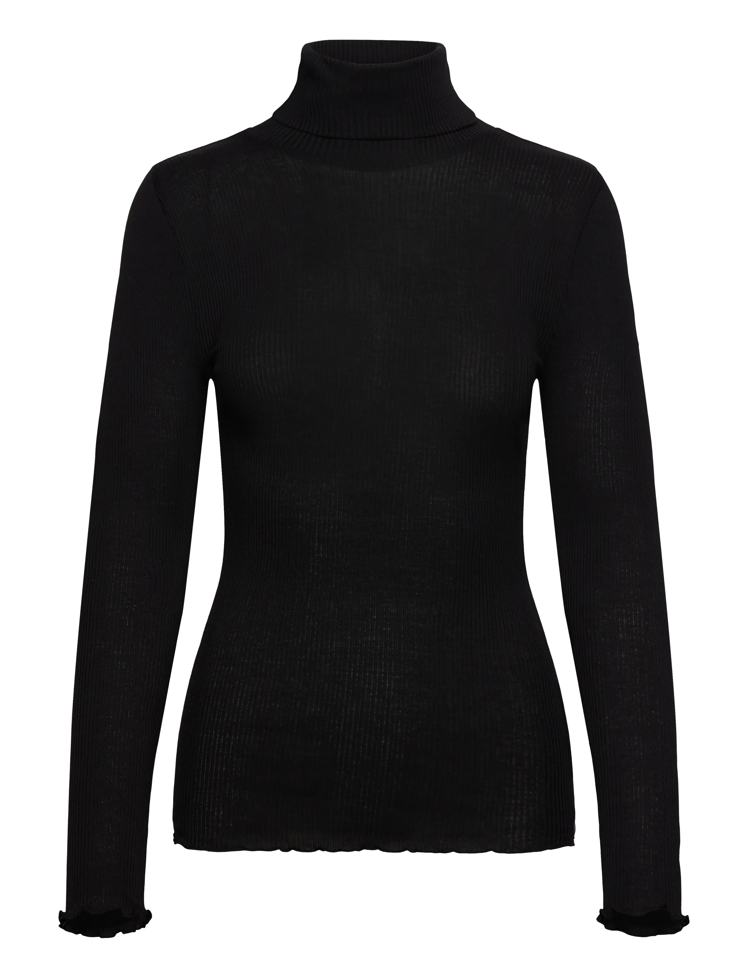 RMWBalta  Modal Roll-neck T-shirt - BLACK