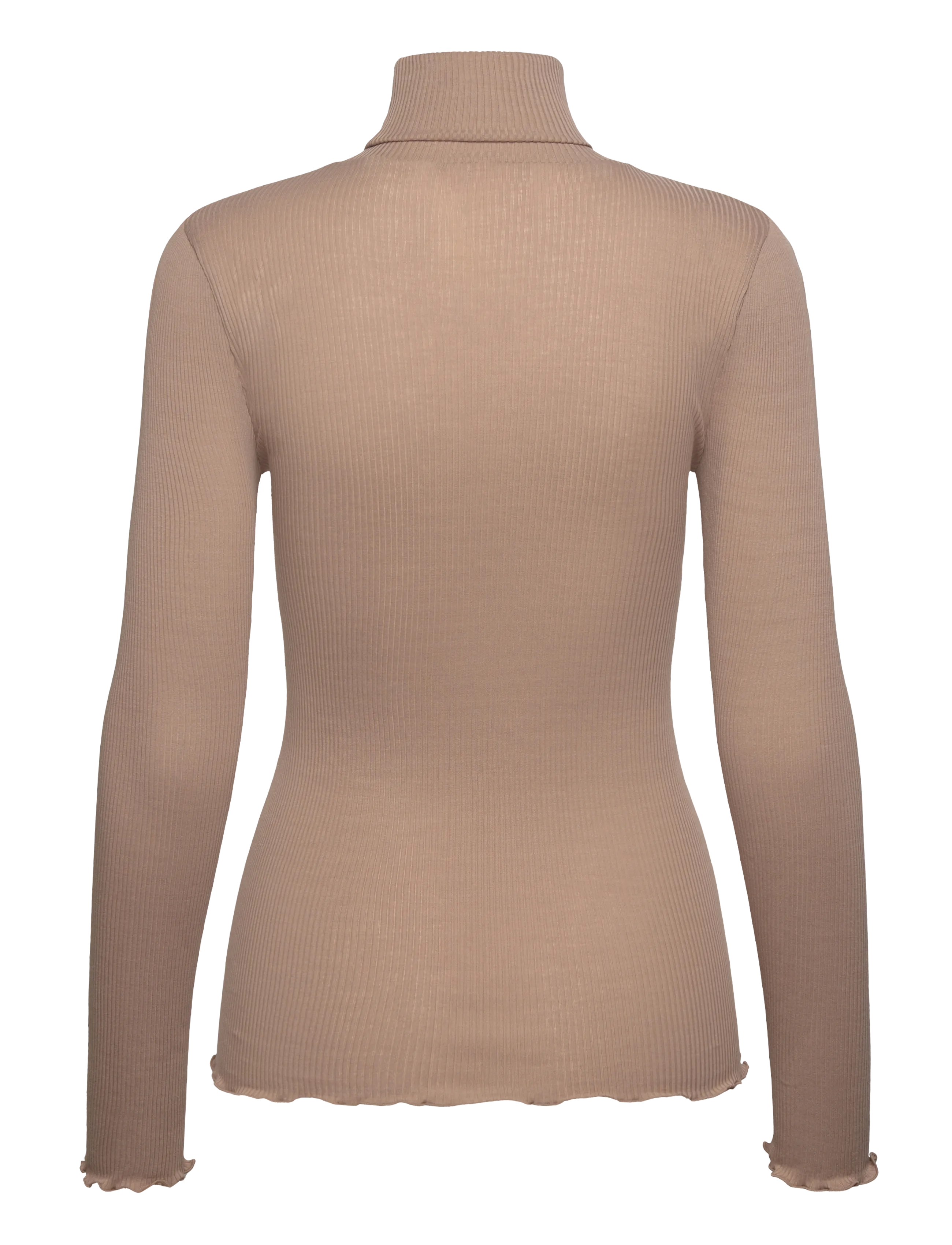 RM By Rosemunde - RMWBalta  Modal Roll-neck T-shirt - rullekraver - silver mink - 1