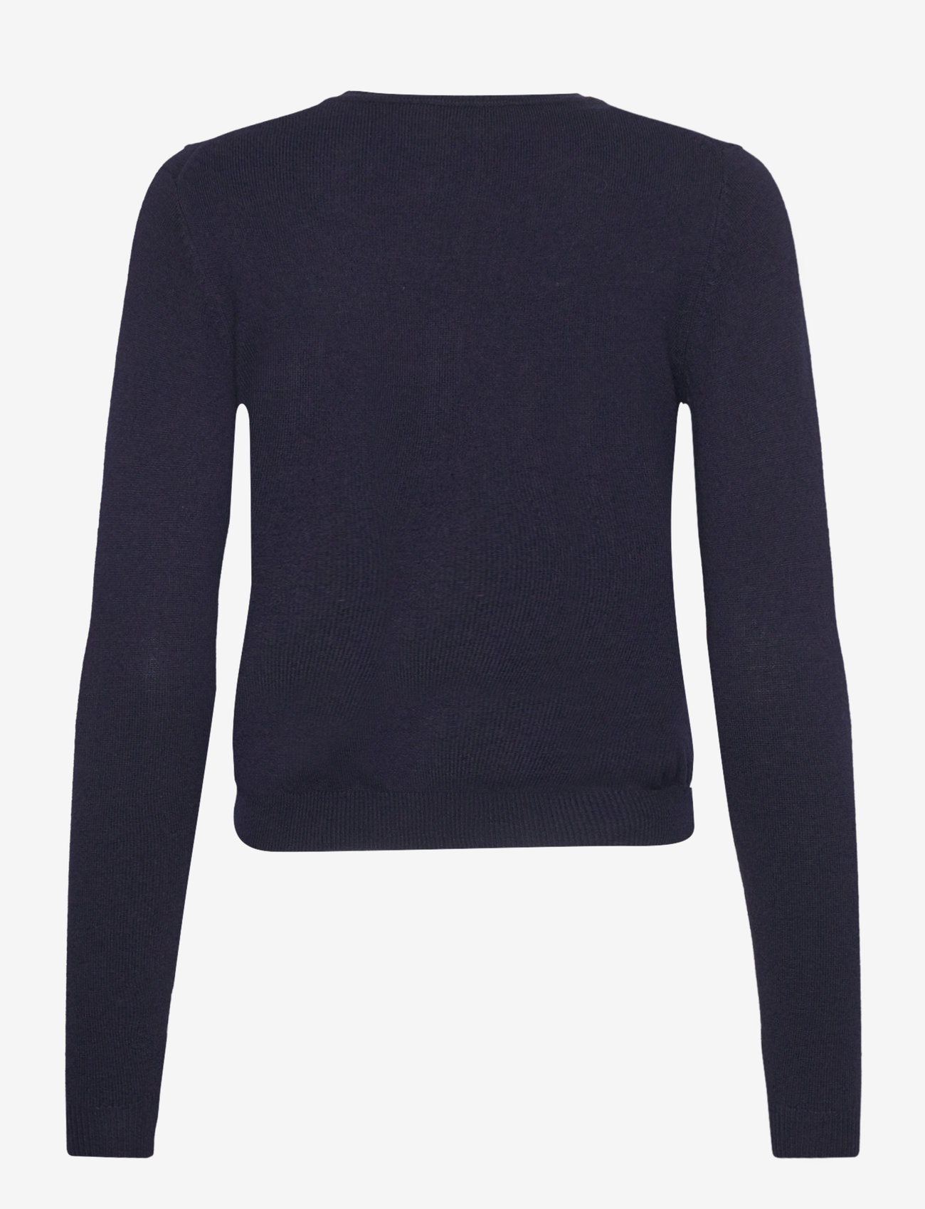 RM By Rosemunde - RMWSofia Wool LS Short Cardigan - efterårstøj - navy - 1