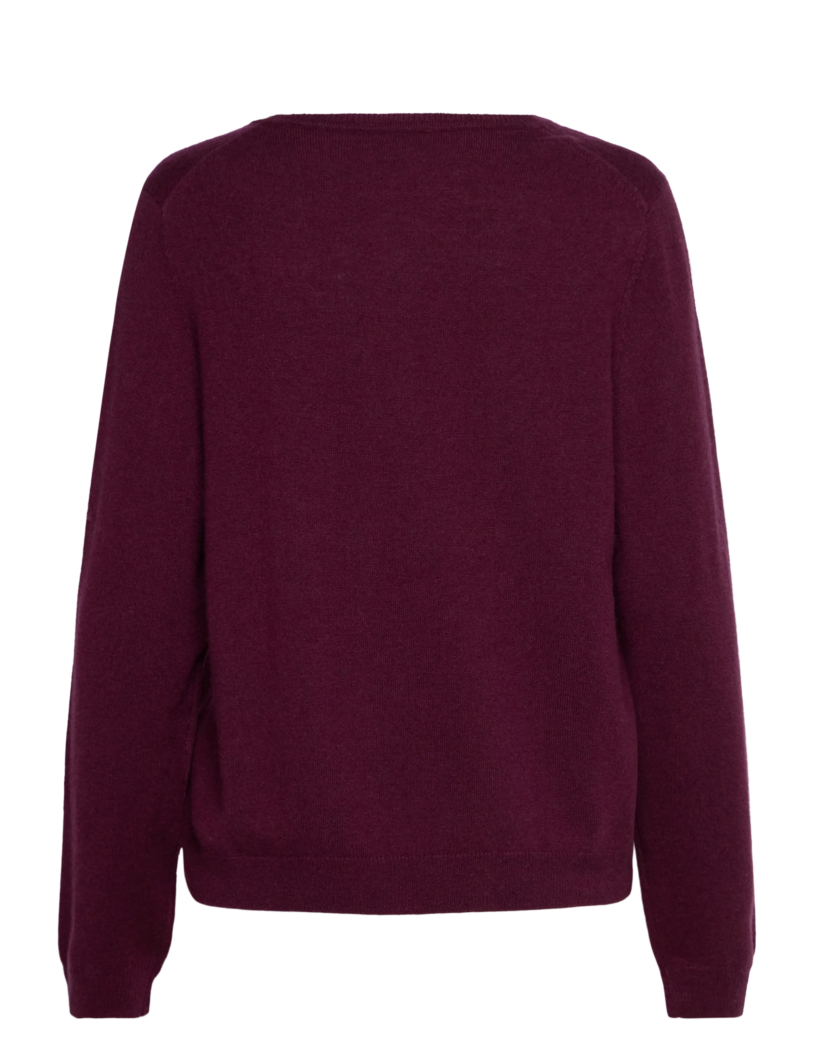 RM By Rosemunde - RMWSofia wool LS cardigan - cardigans - winetasting - 1