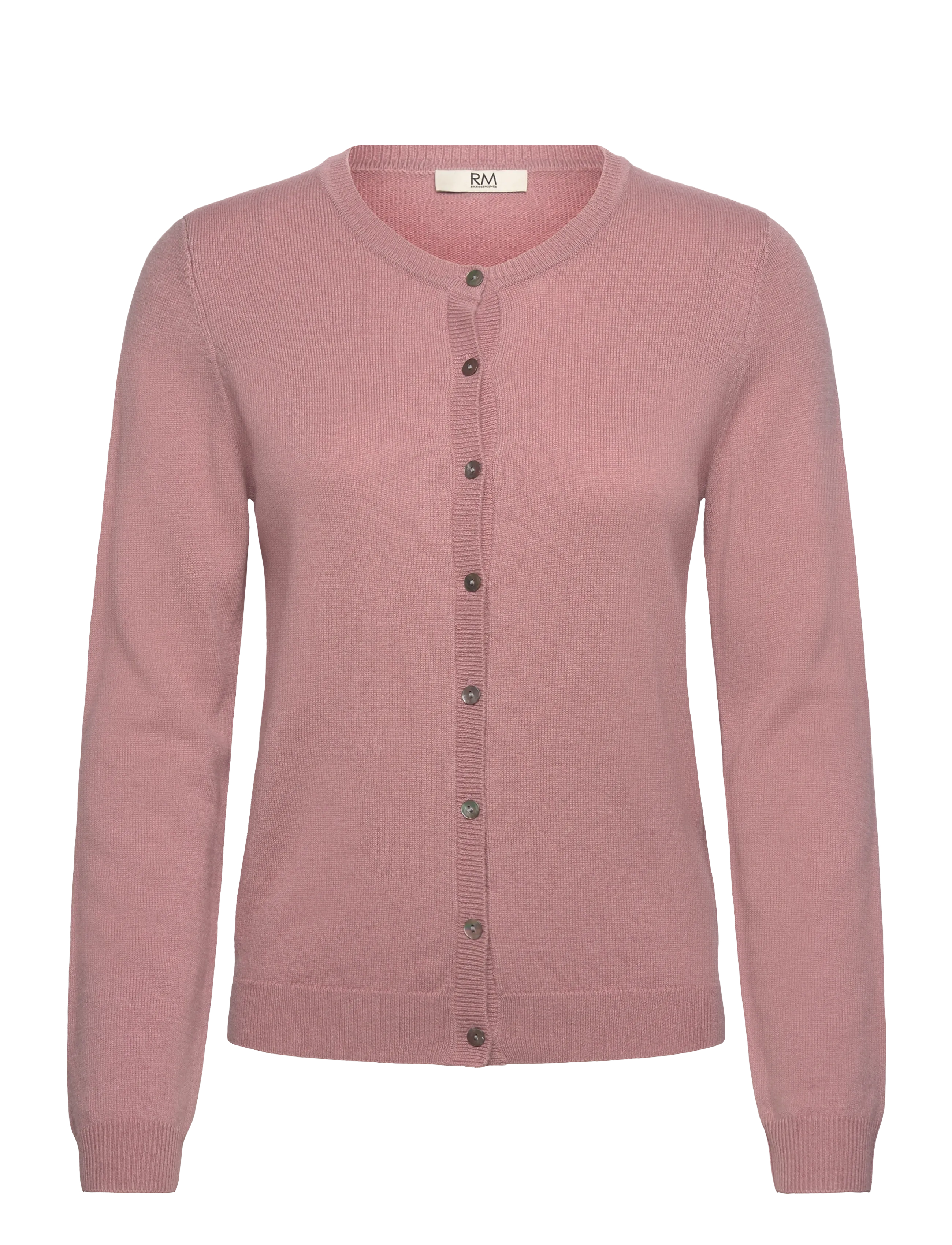 RM By Rosemunde RMWSofia wool LS cardigan - Strik - WOODROSE / pink/rose