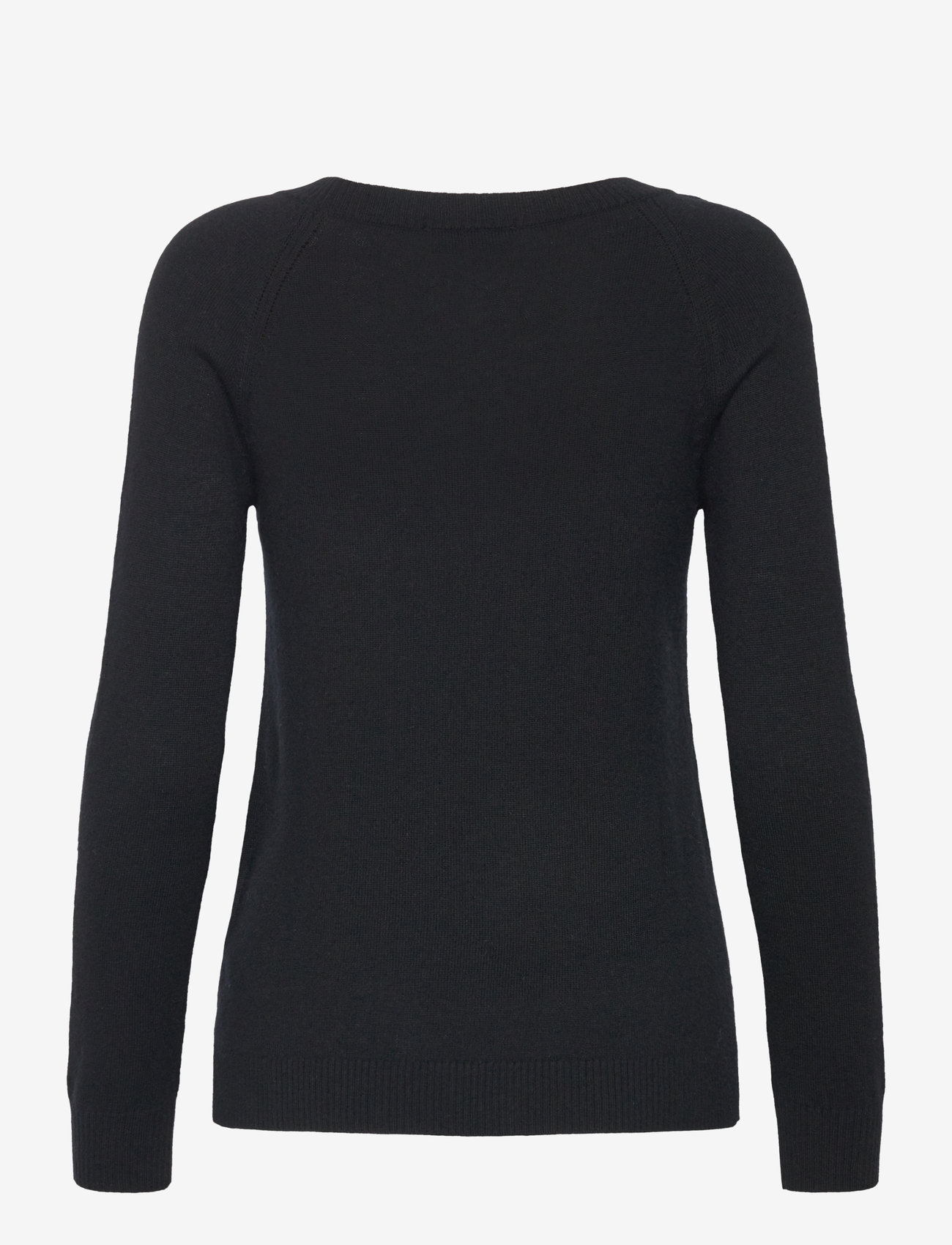 RM By Rosemunde - RMWSofia wool crew-neck knit - efterårstøj - black - 1