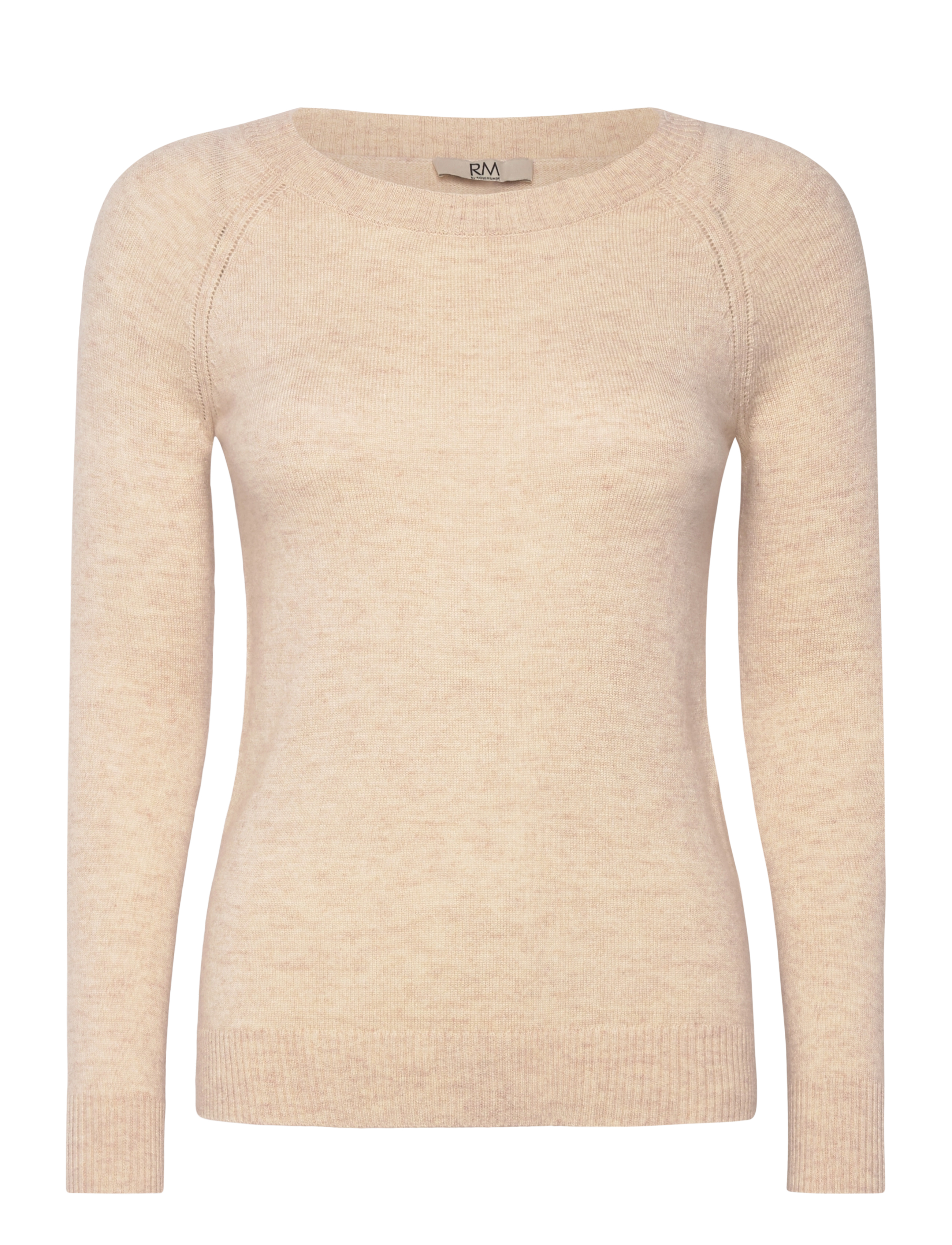 RMWSofia wool crew-neck knit - LIGHT SAND MELANGE
