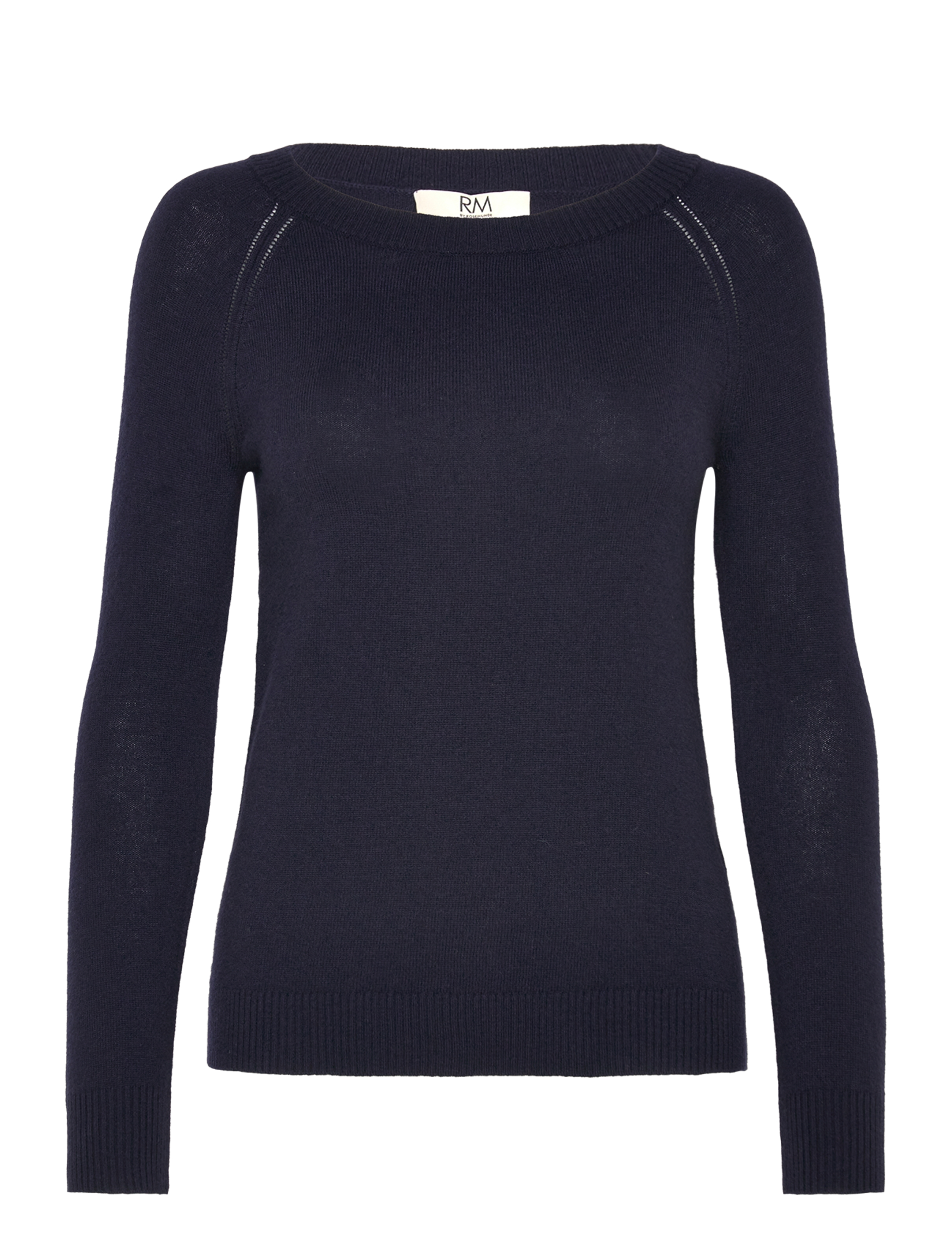 RMWSofia wool crew-neck knit - NAVY