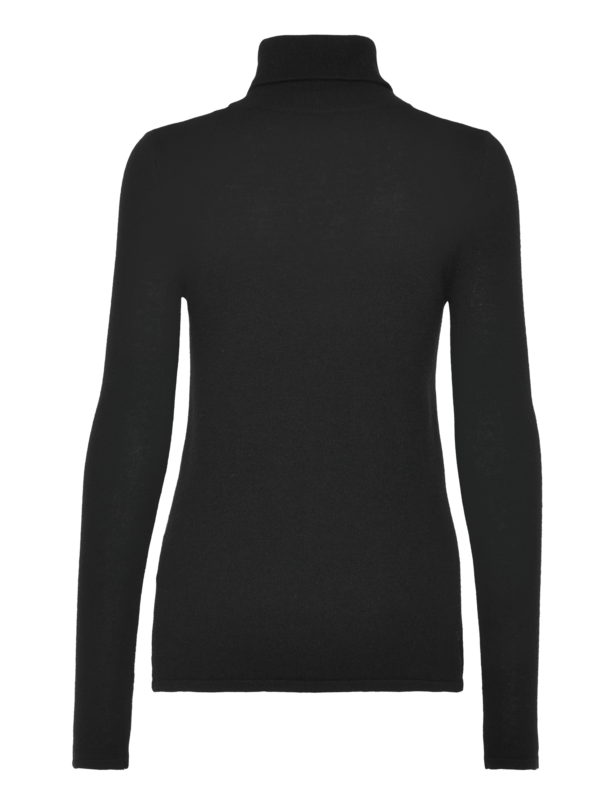 RM By Rosemunde - RMWSofia Wool LS Roll-neck Pullover - rullekraver - black - 1