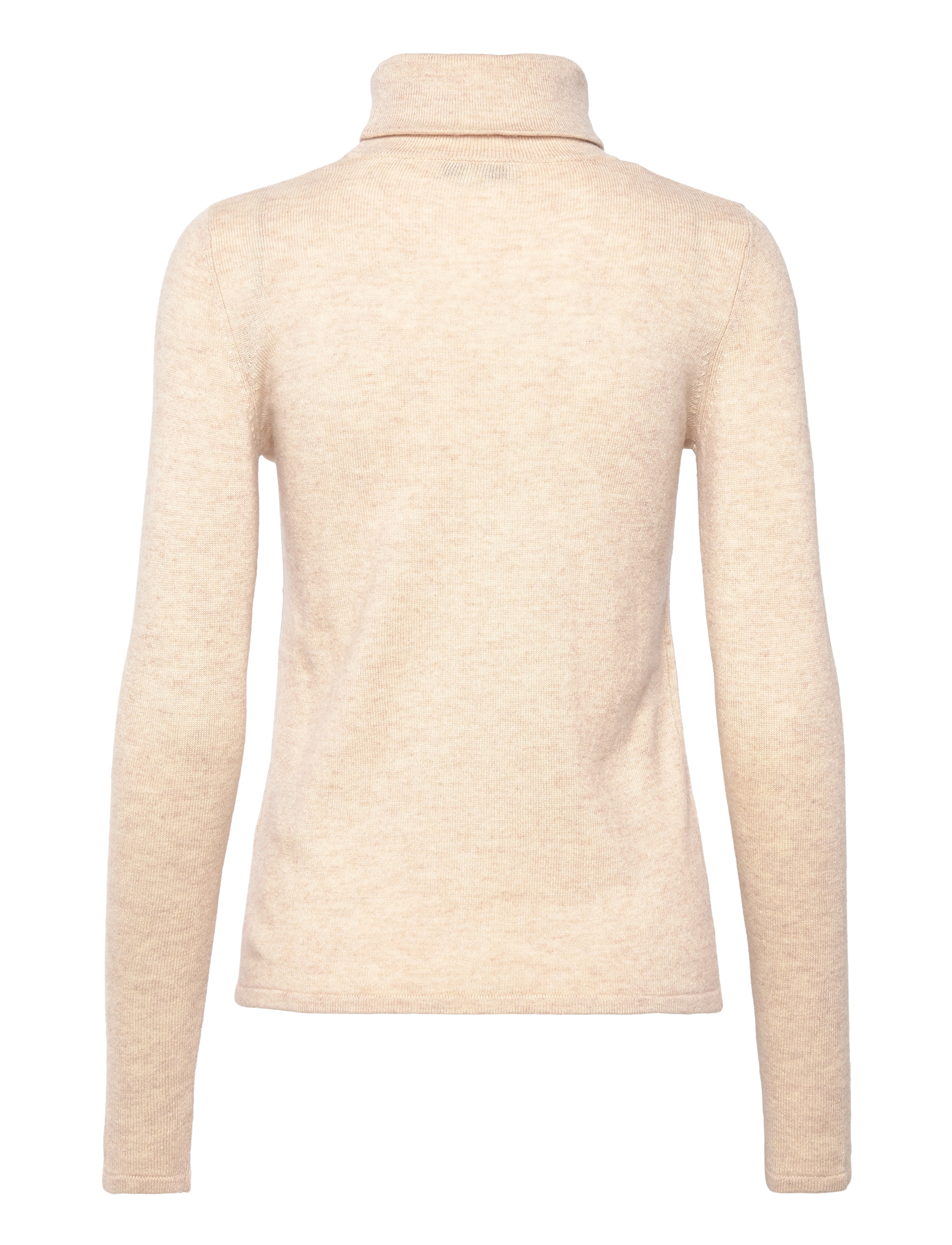 RM By Rosemunde - RMWSofia Wool LS Roll-neck Pullover - rullekraver - light sand melange - 1