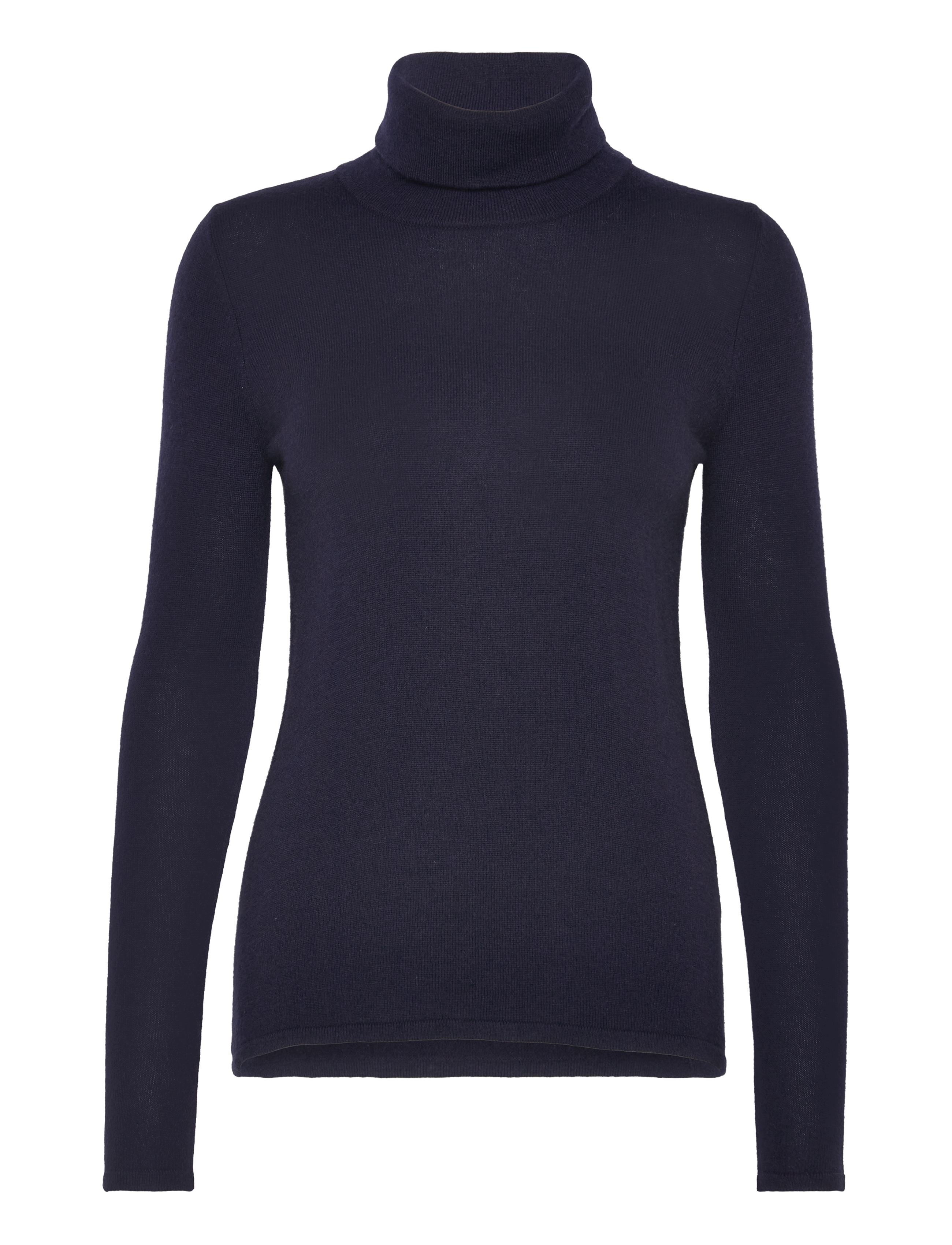 RMWSofia Wool LS Roll-neck Pullover - NAVY