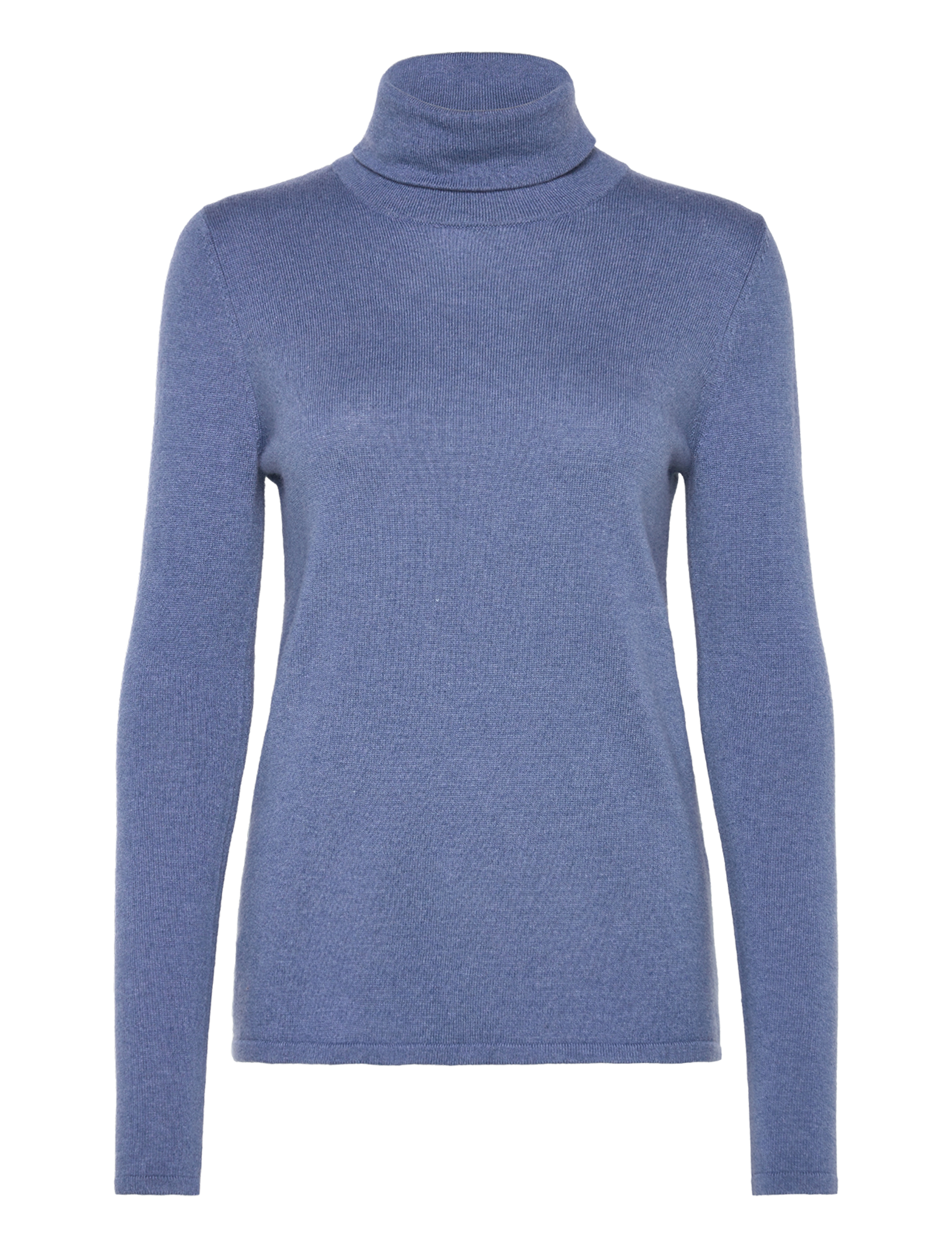 RMWSofia Wool LS Roll-neck Pullover - SAPHIRE BLUE
