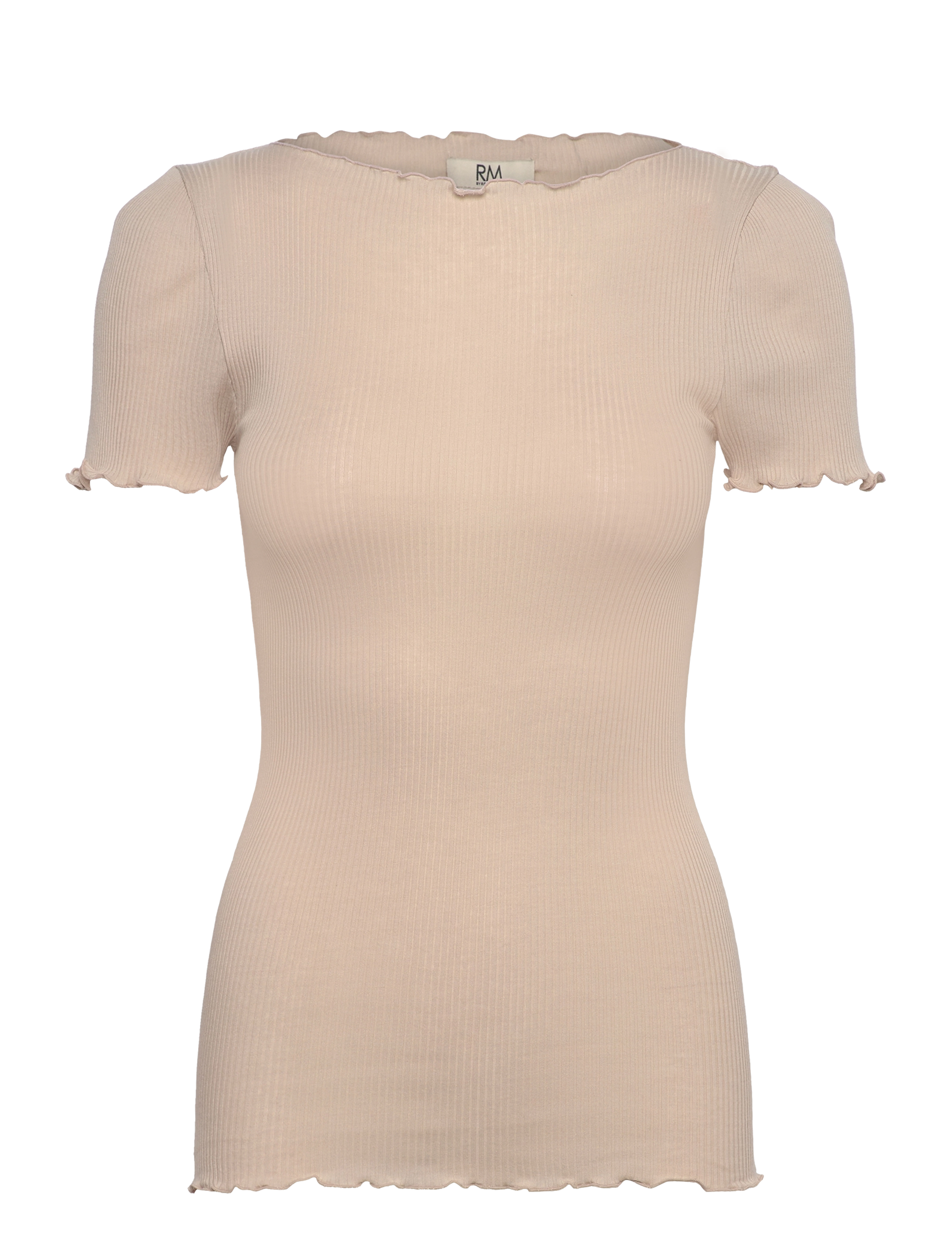 RMWBalta SS Boat-neck T-shirt - CACAO