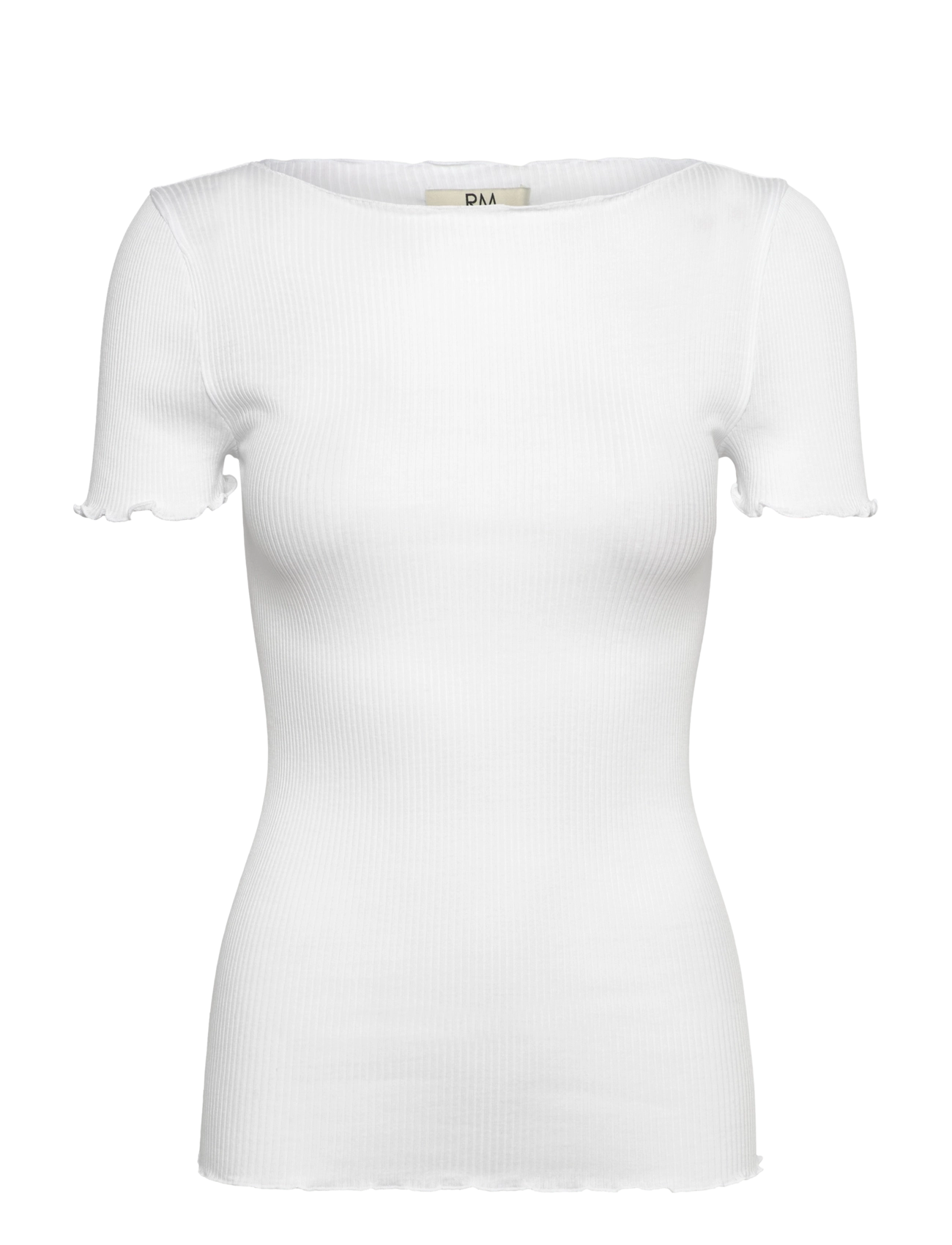 RMWBalta SS Boat-neck T-shirt - NEW WHITE