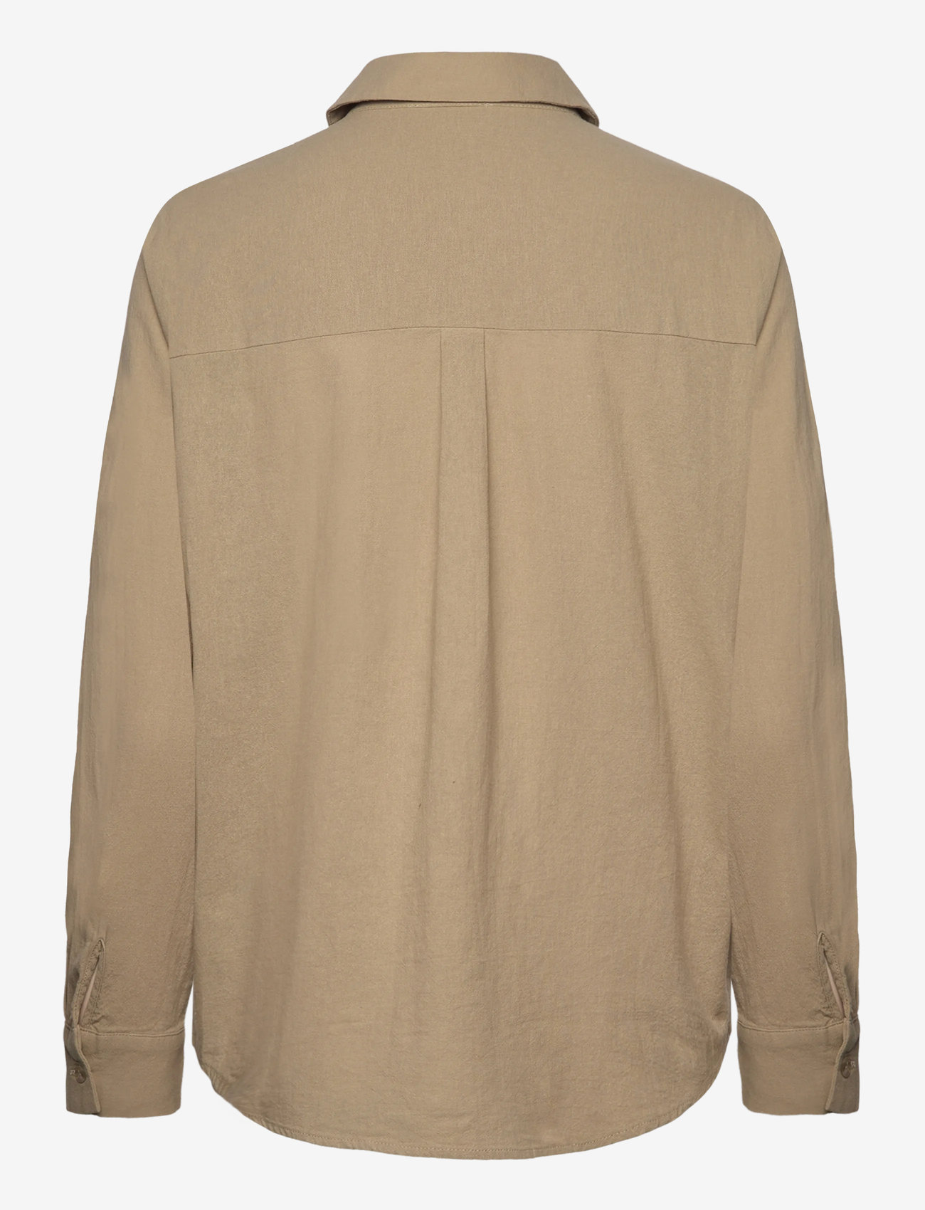 RM By Rosemunde - RMWThy LS Shirt - langærmede skjorter - nature - 1