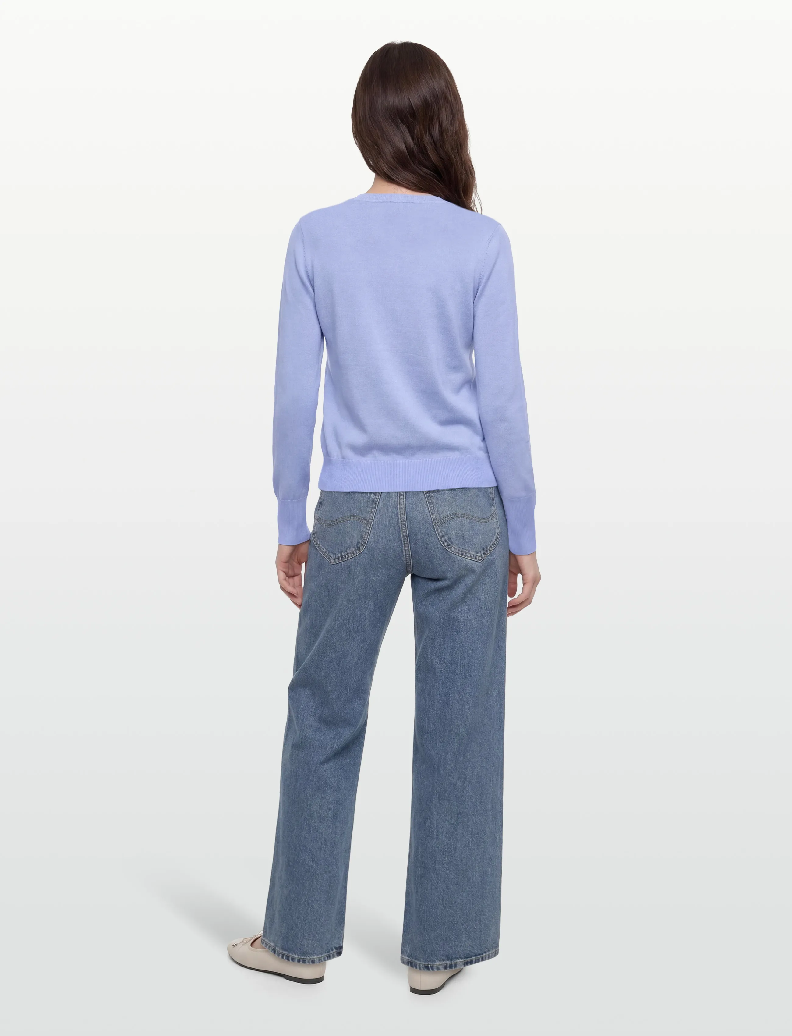 RM By Rosemunde - RMWSandra LS Cardigan - cardigans - bel air blue - 4