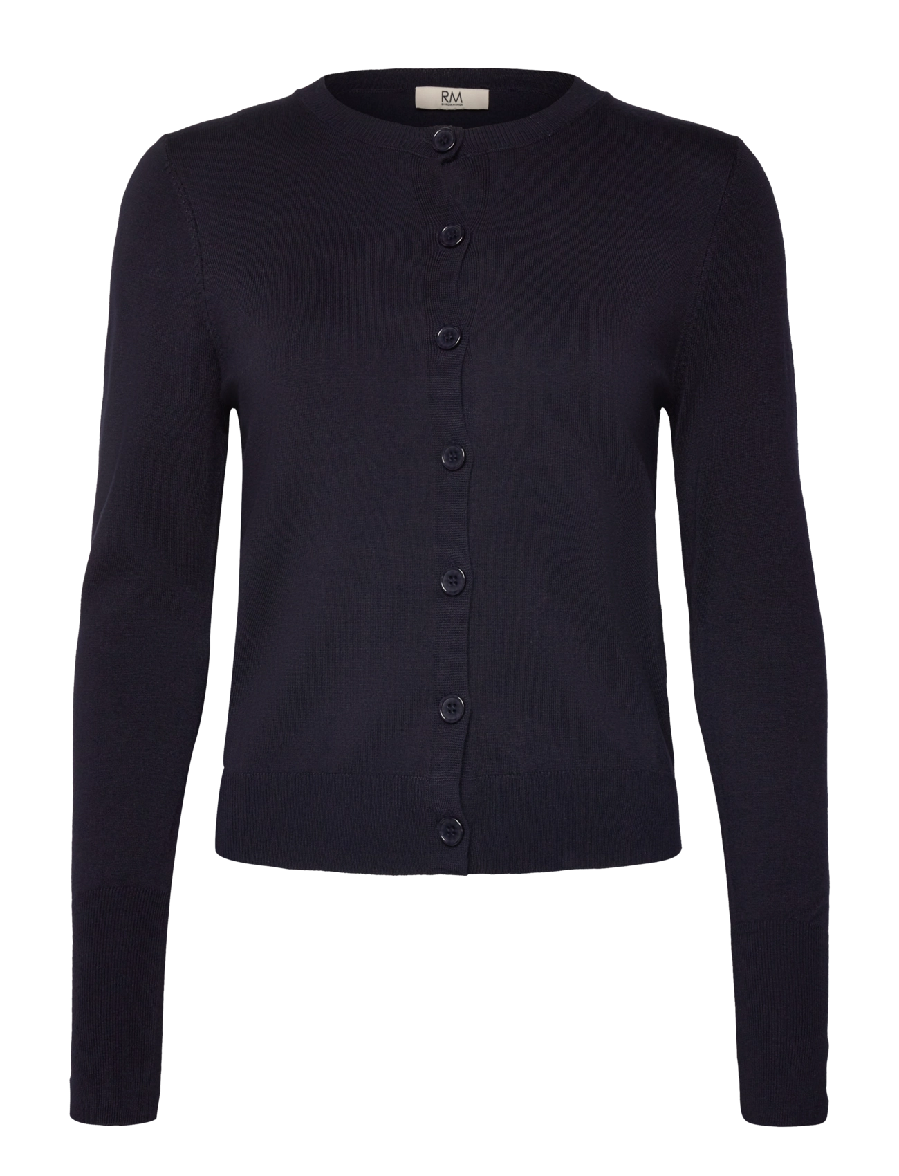 RM By Rosemunde RMWSandra LS Cardigan - Klær - NAVY / navy