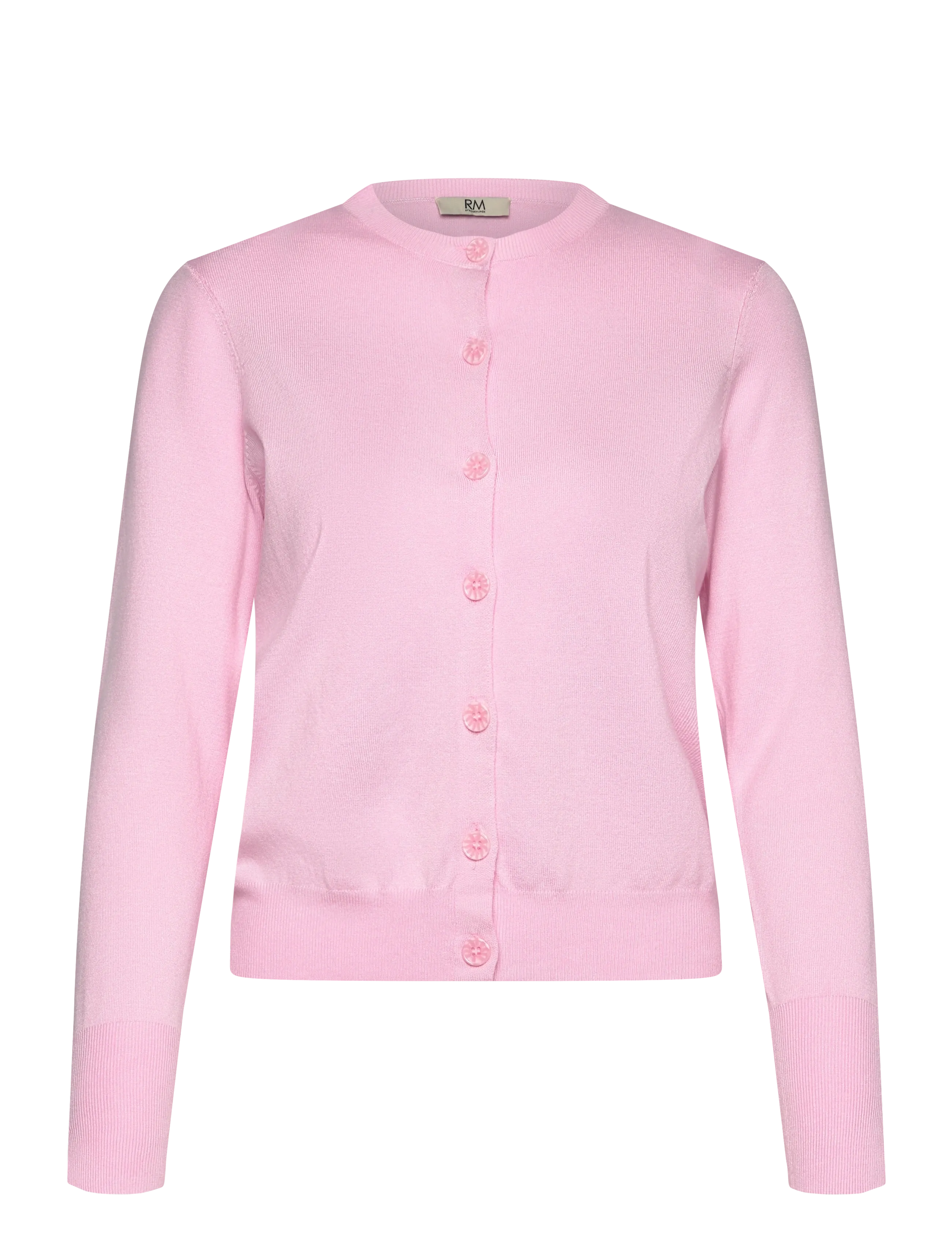 RM By Rosemunde RMWSandra LS Cardigan - Strik - NOSEGAY / pink/rose