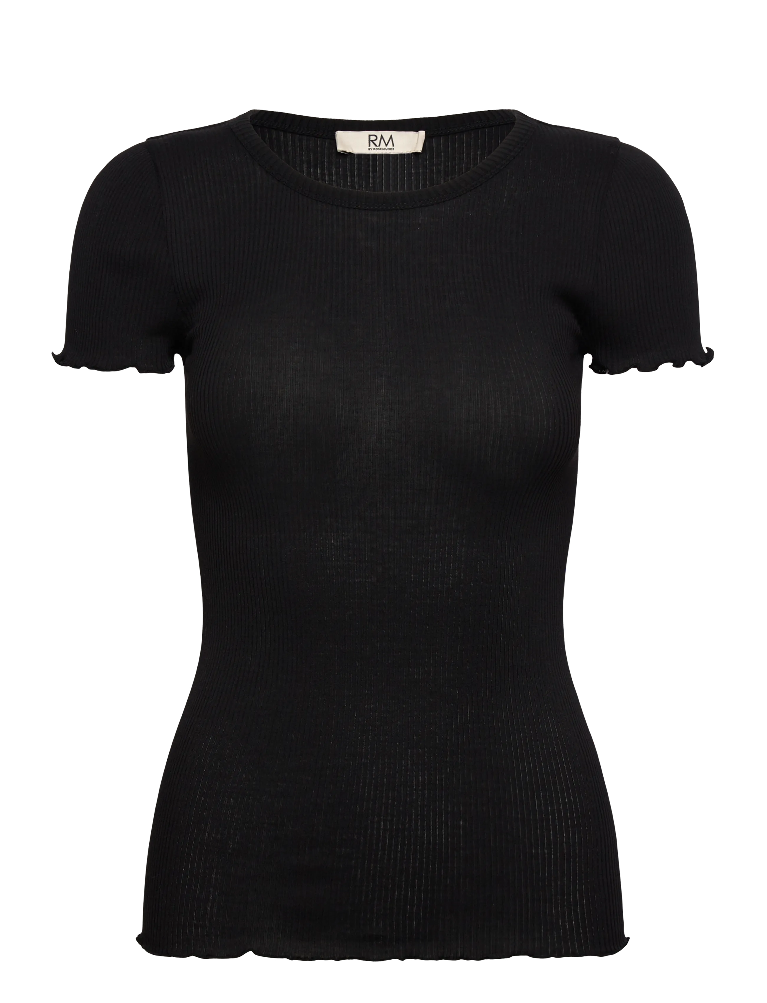 RM By Rosemunde RMWBalta SS Regular O-neck T-shirt - RM By Rosemunde - BLACK / black