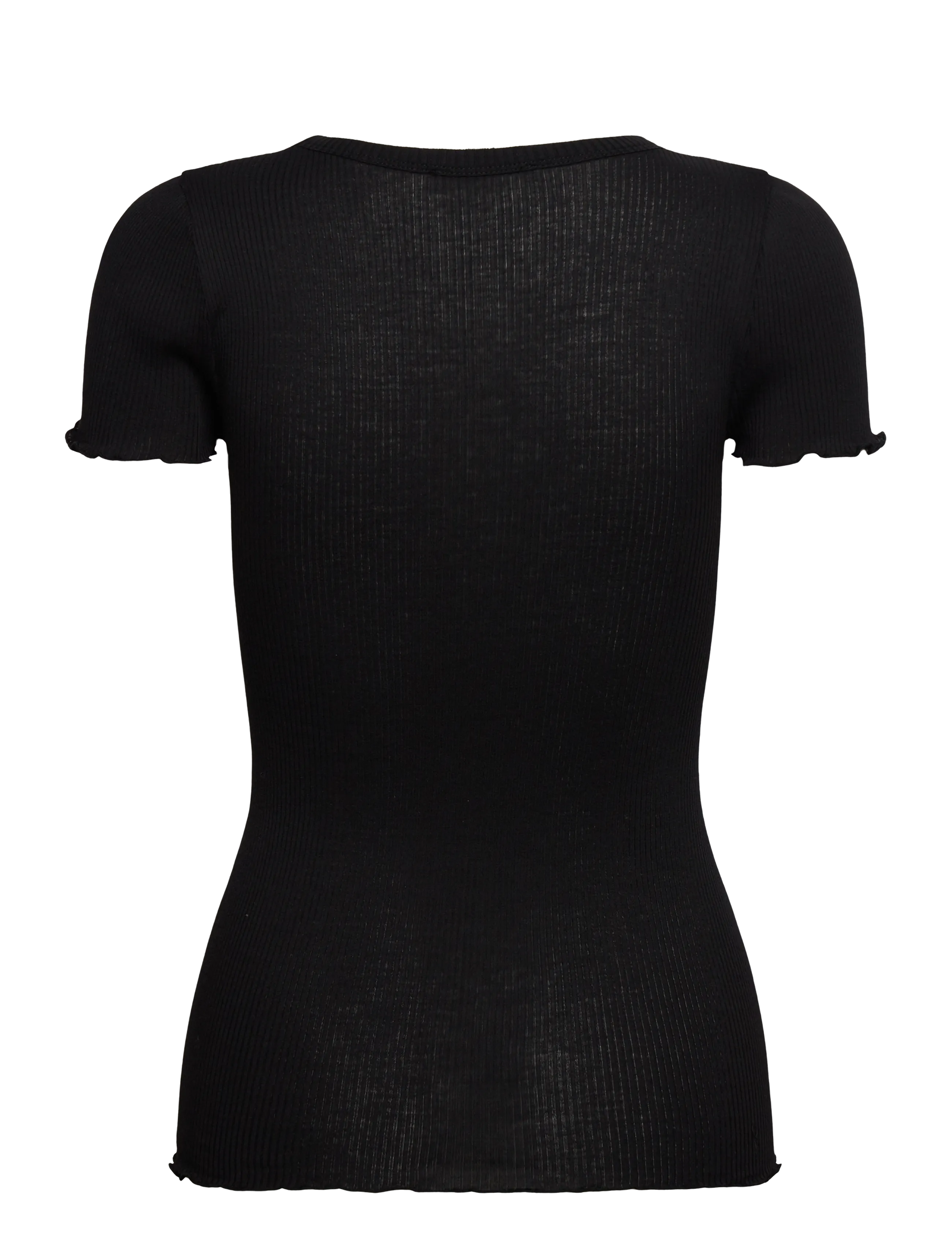 RM By Rosemunde - RMWBalta SS Regular O-neck T-shirt - laveste priser - black - 1