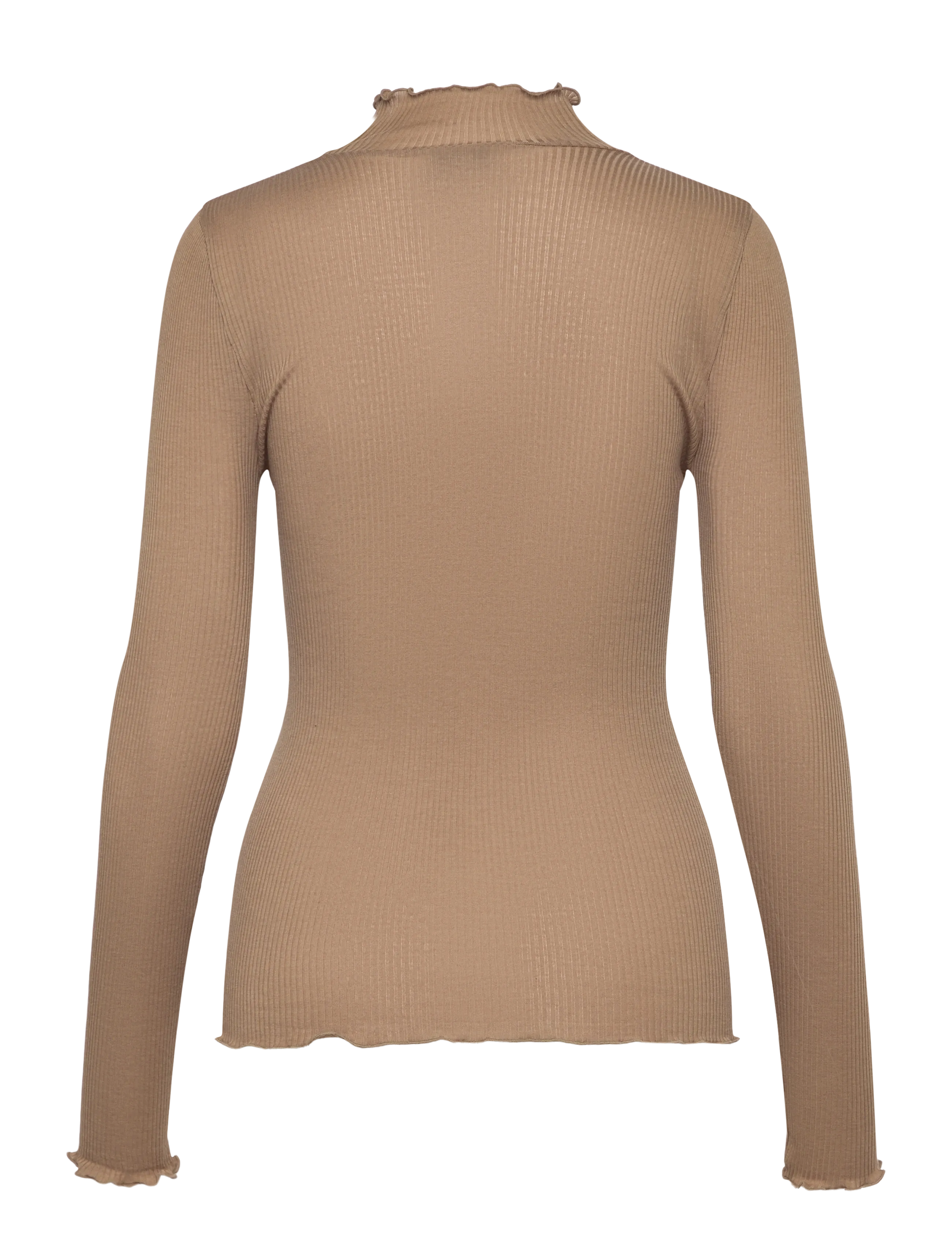RM By Rosemunde - RMWJohanne Wool Blend LS T-neck T-s - palaidinukės ilgomis rankovėmis - silver mink - 1