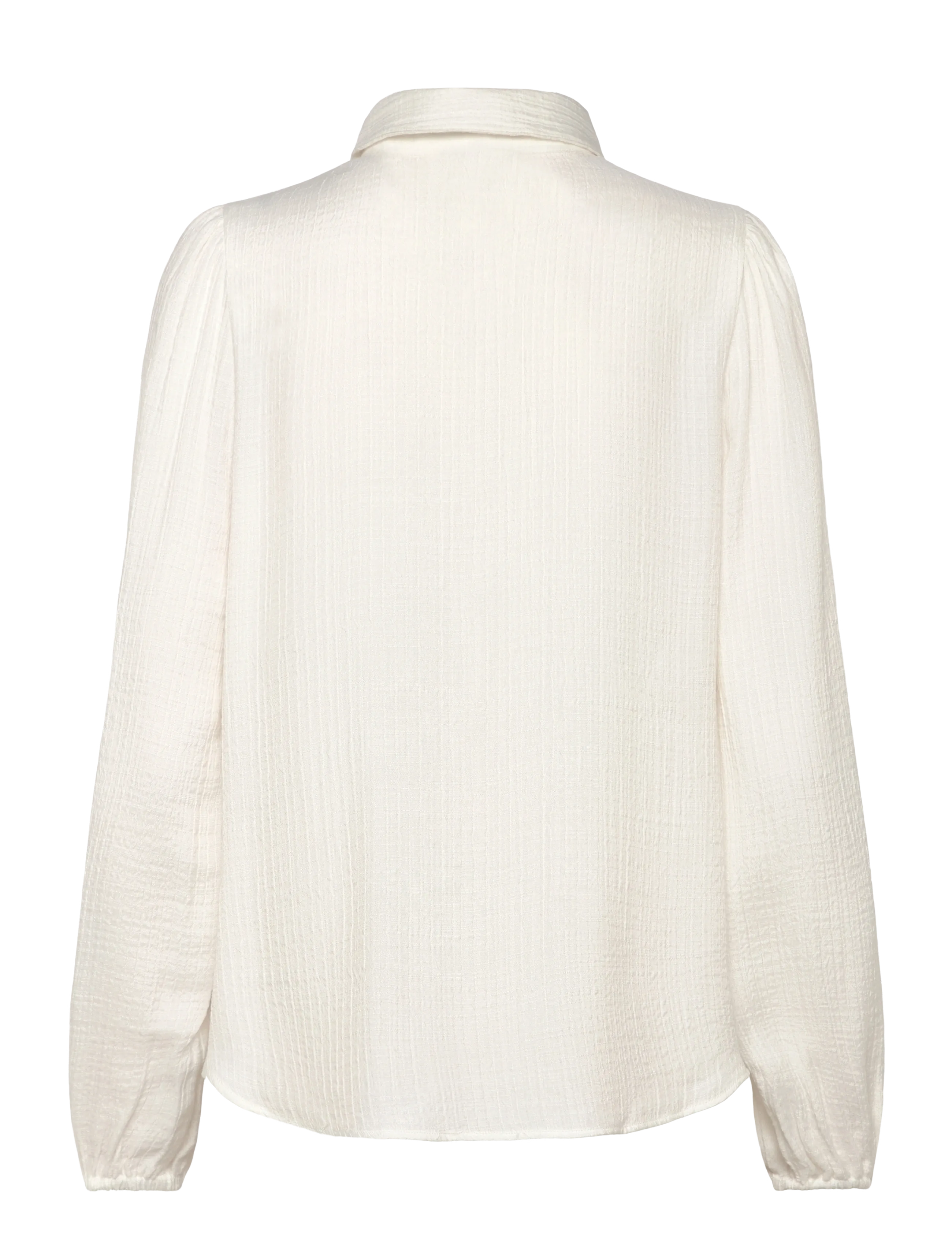 RM By Rosemunde - RMWGina LS Shirt - langærmede skjorter - cloud dancer - 1