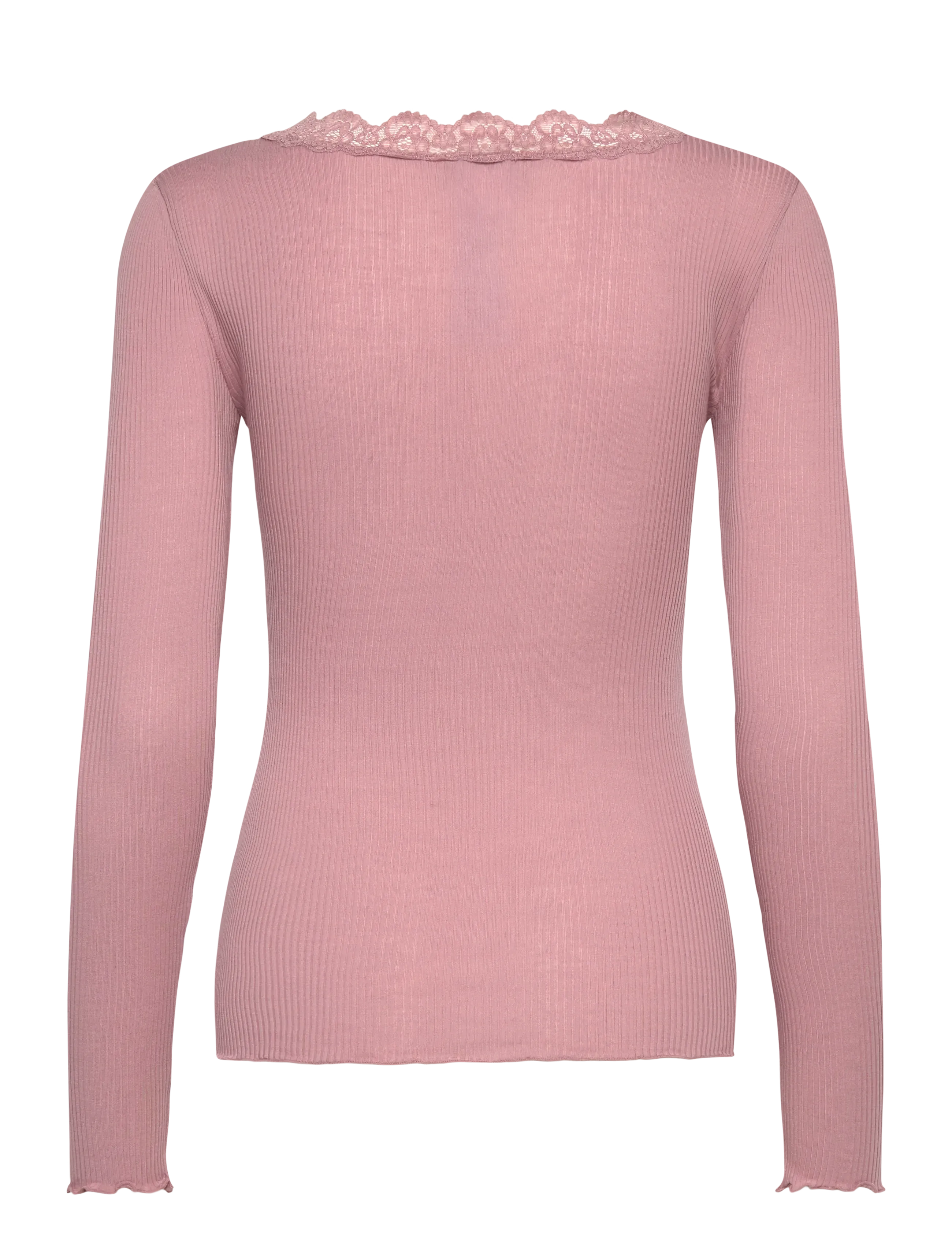 RM By Rosemunde - RMWBalta LS Regular Placket T-shirt - pikkade varrukatega alussärgid - woodrose - 1