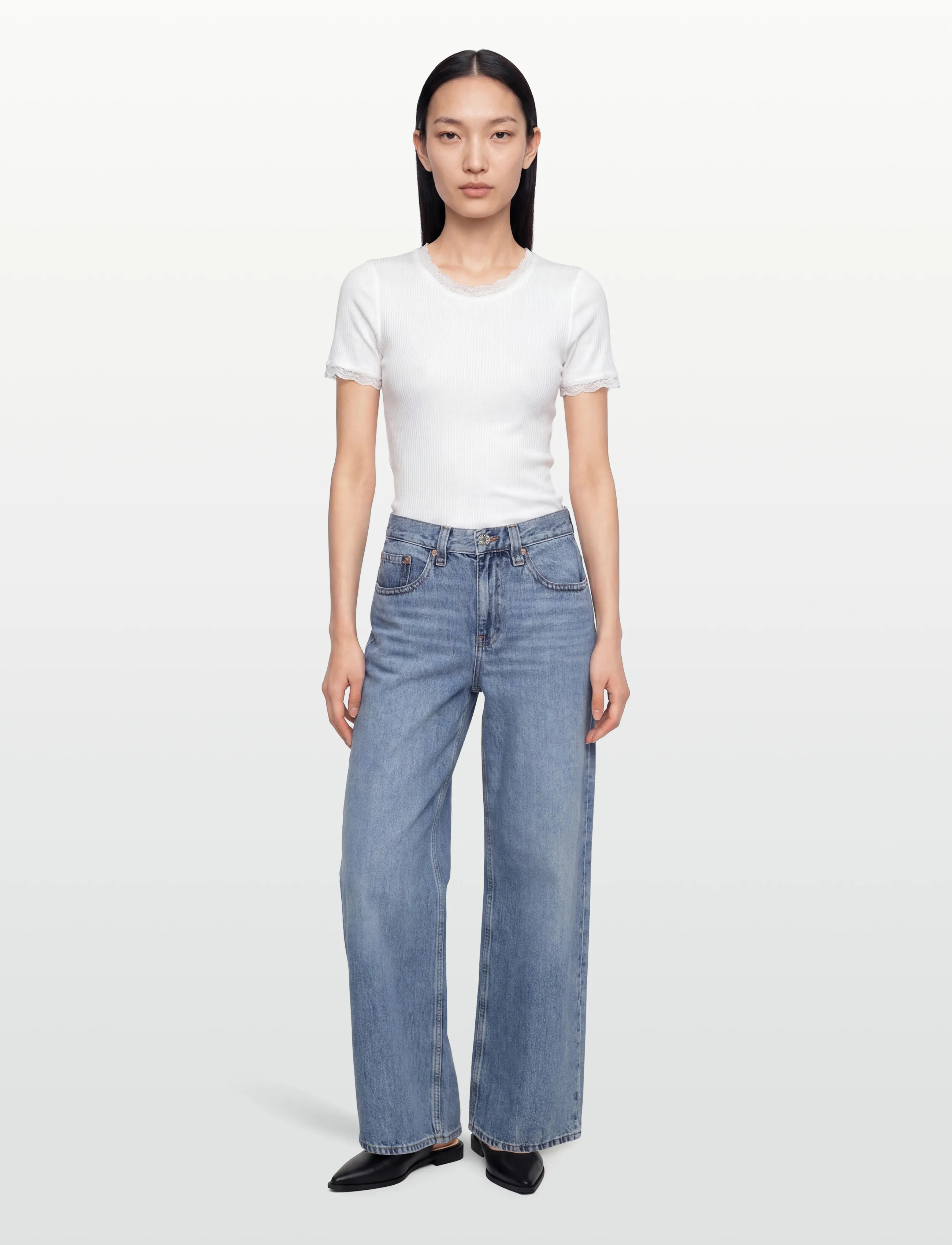 RM By Rosemunde - RMWBalta Modal SS T-shirt - laveste priser - new white - 0