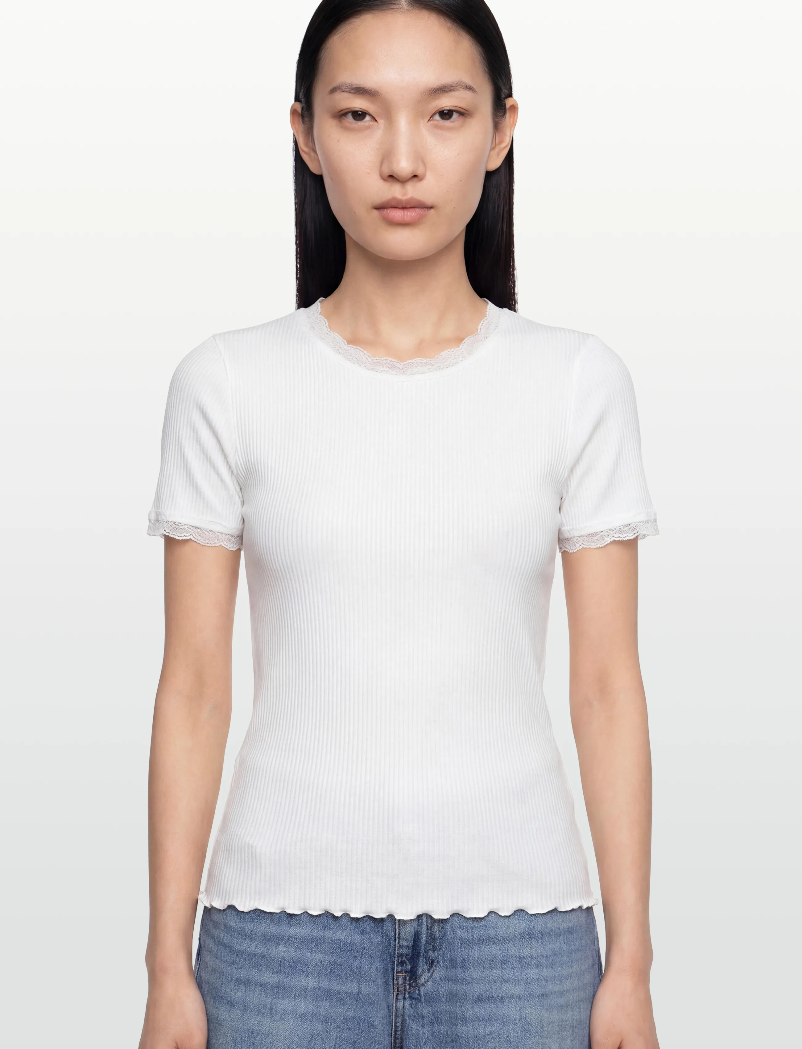 RM By Rosemunde - RMWBalta Modal SS T-shirt - laveste priser - new white - 3