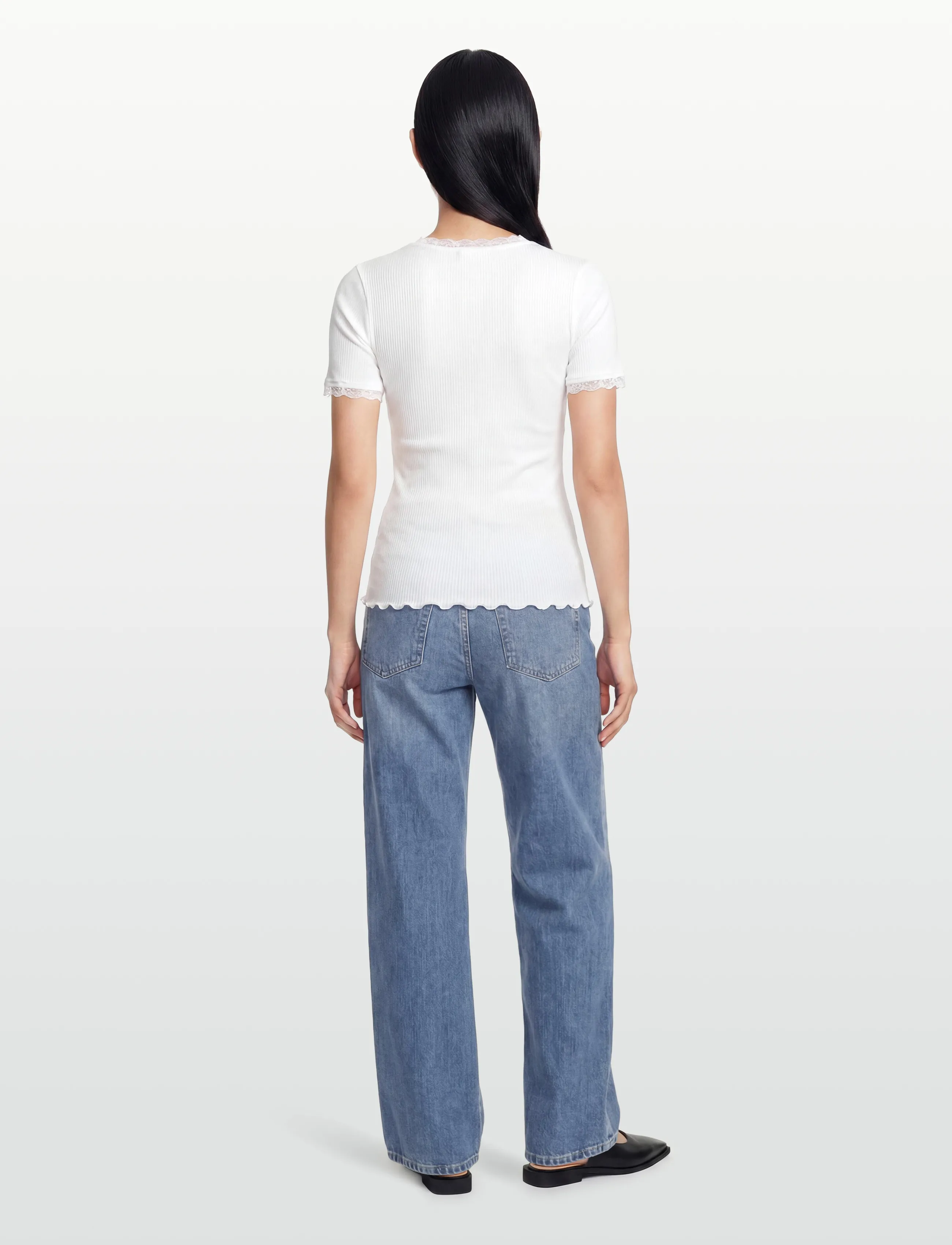 RM By Rosemunde - RMWBalta Modal SS T-shirt - laveste priser - new white - 4