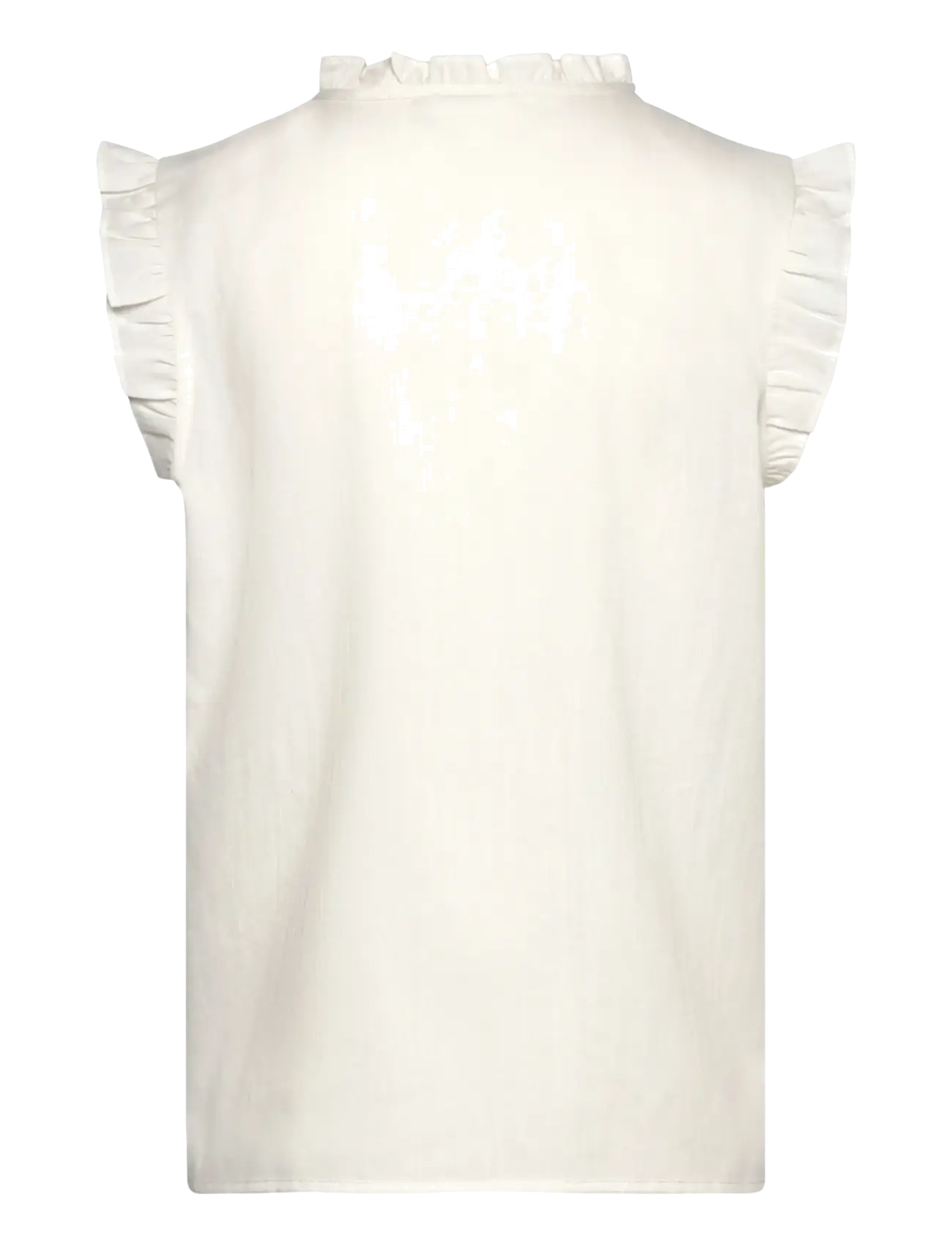 RM By Rosemunde - RMWTalia SL Top - kortærmede bluser - new white - 2