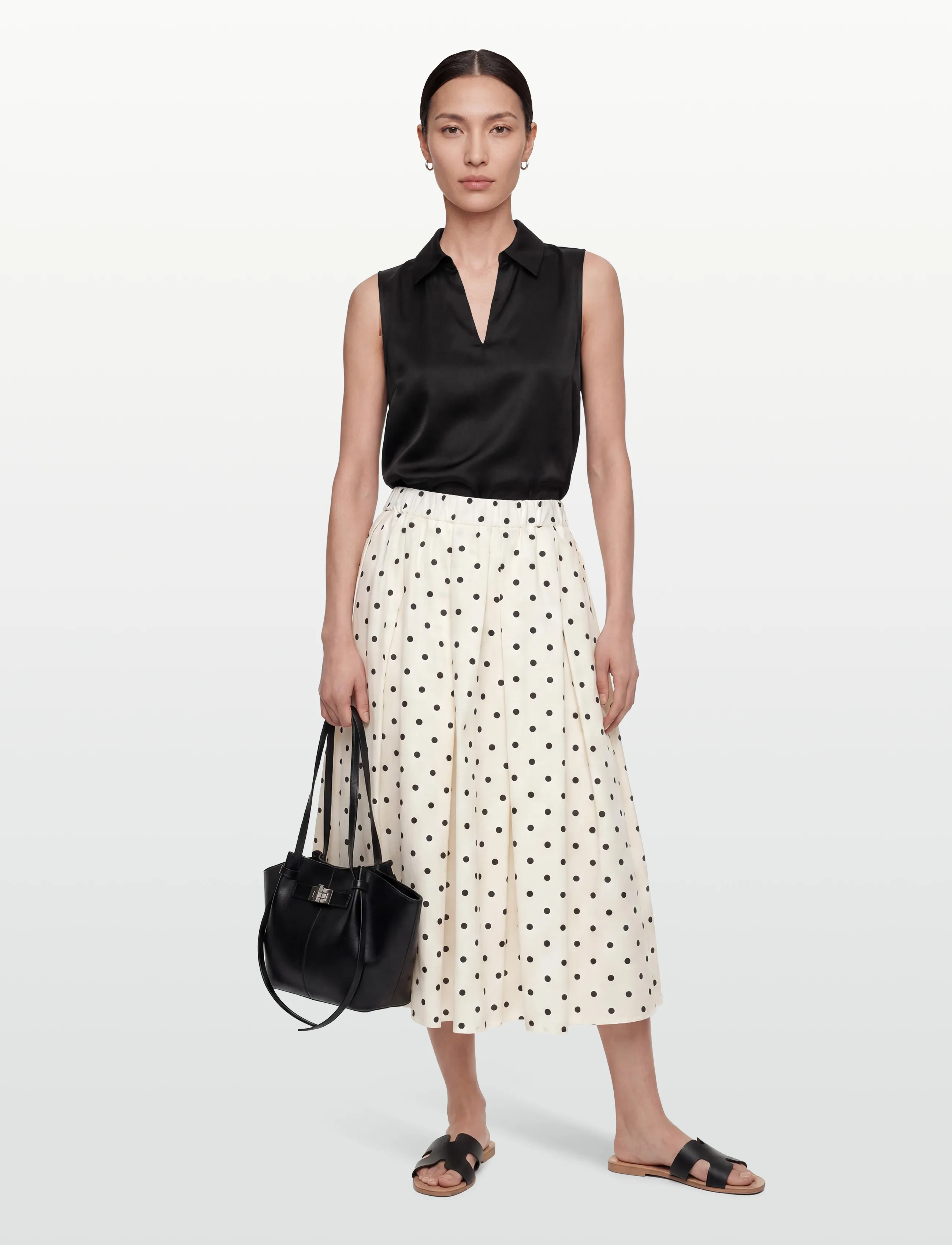 RM By Rosemunde - RMWPenelope Silk Blend SL Top - varrukateta pluusid - black - 0