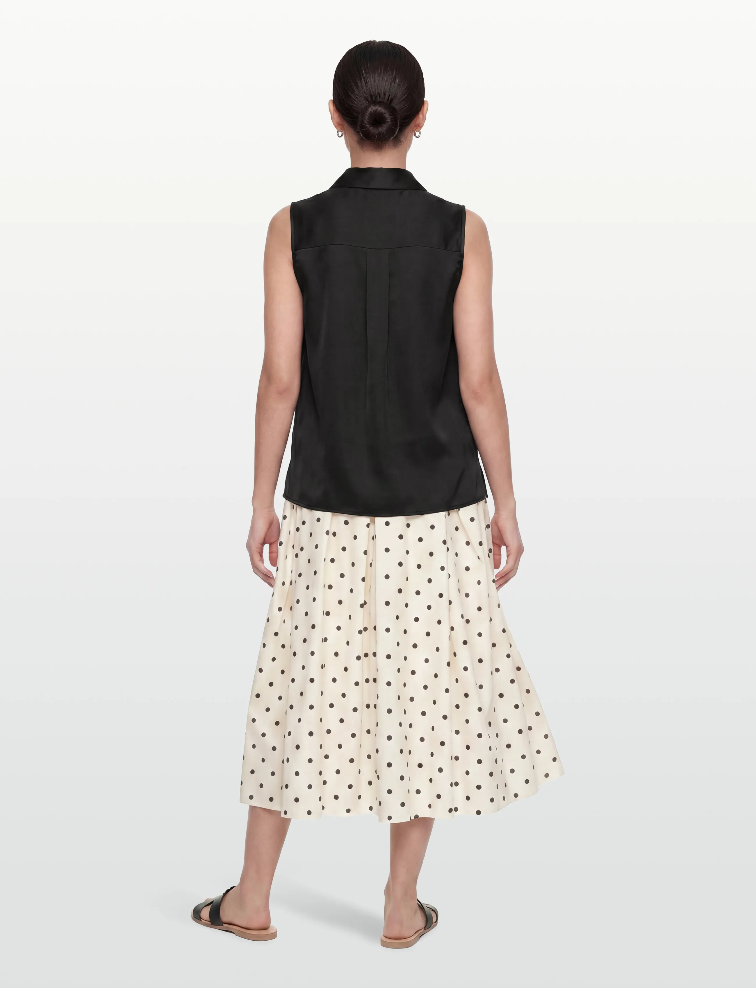 RM By Rosemunde - RMWPenelope Silk Blend SL Top - varrukateta pluusid - black - 4