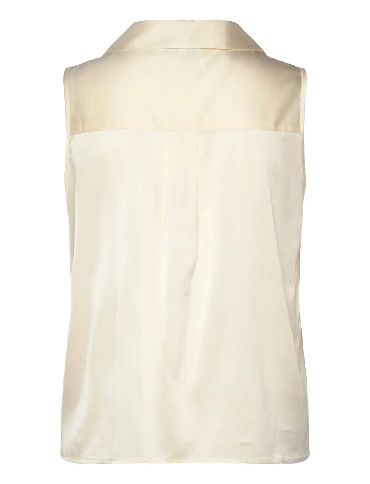 RM By Rosemunde - RMWPenelope Silk Blend SL Top - Ærmeløse bluser - ivory - 2
