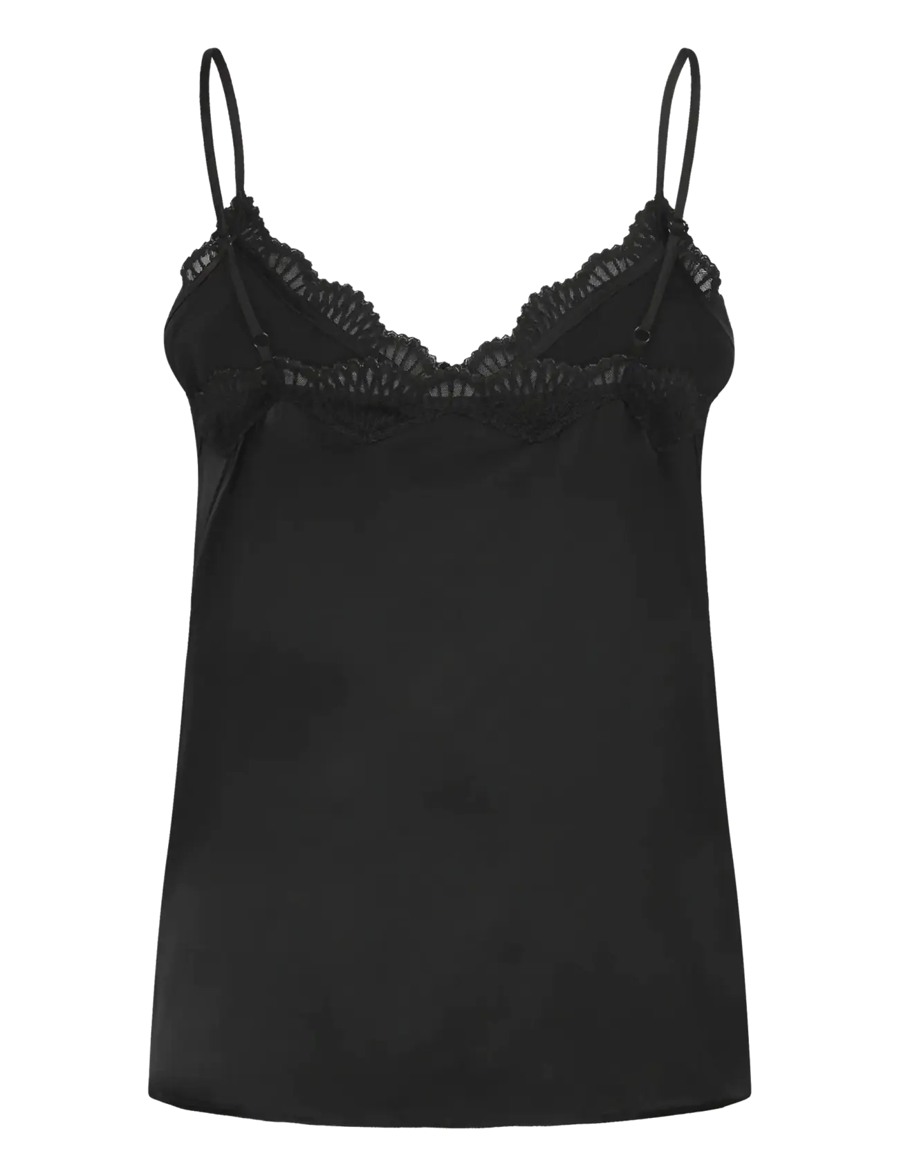 RM By Rosemunde - RMWPenelope Silk Blend SL Top - Ærmeløse toppe - black - 2