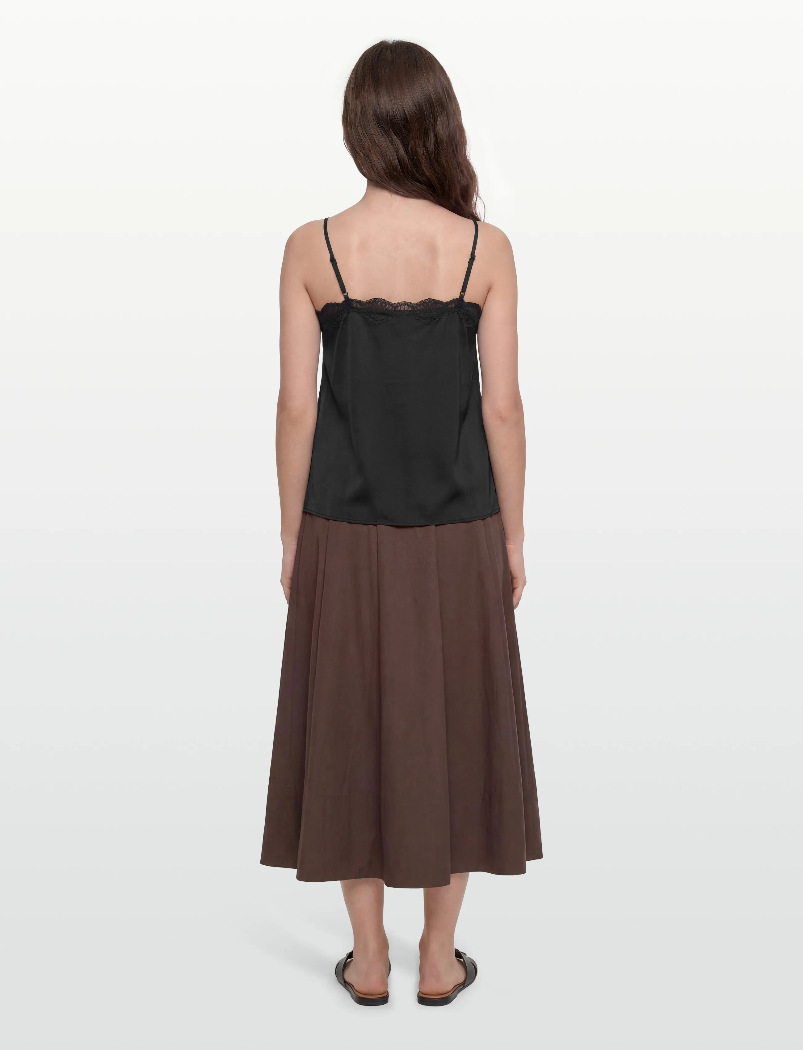 RM By Rosemunde - RMWPenelope Silk Blend SL Top - Ærmeløse toppe - black - 4