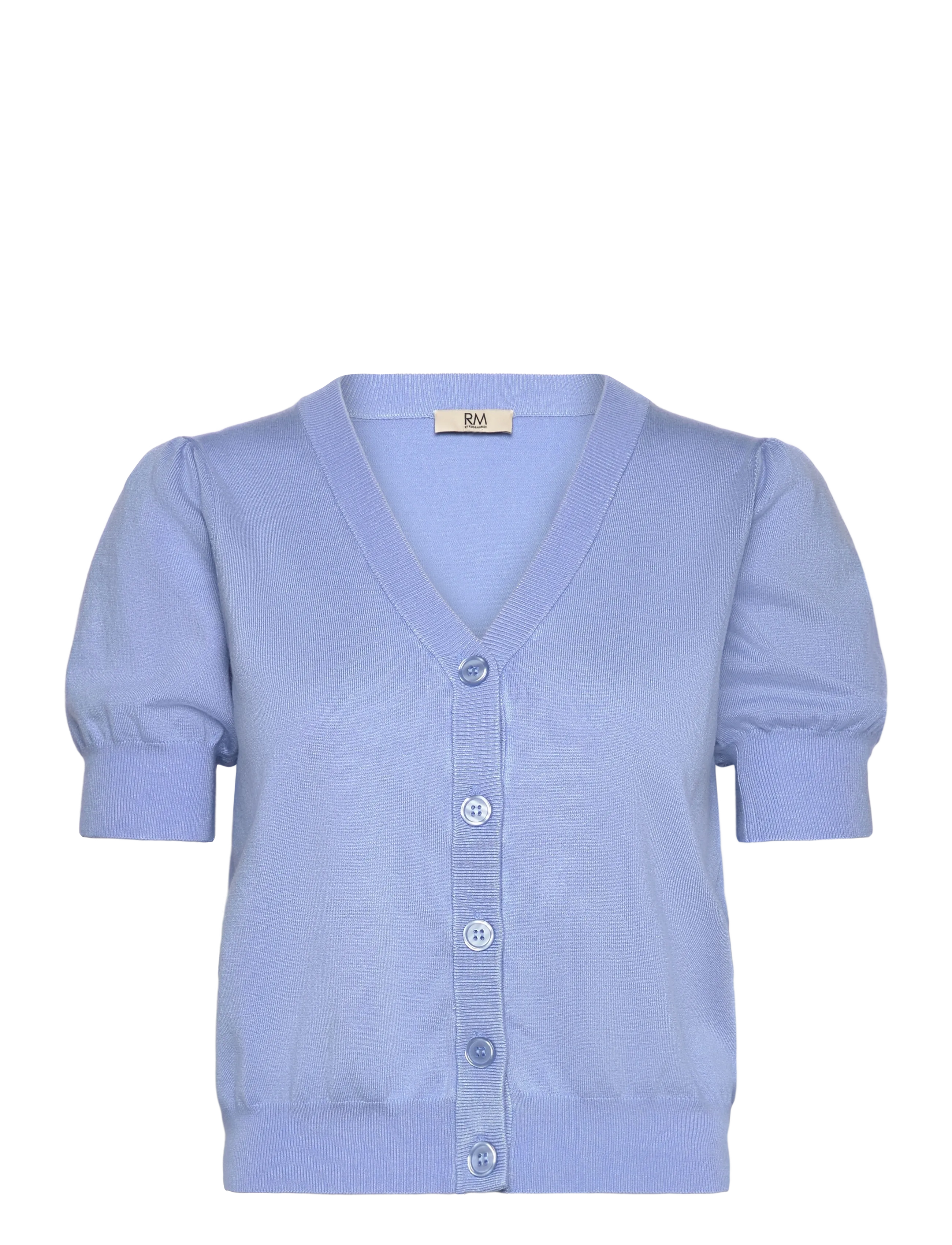 RM By Rosemunde RMWSandra SS Cardigan - Cardigans - BEL AIR BLUE / blue