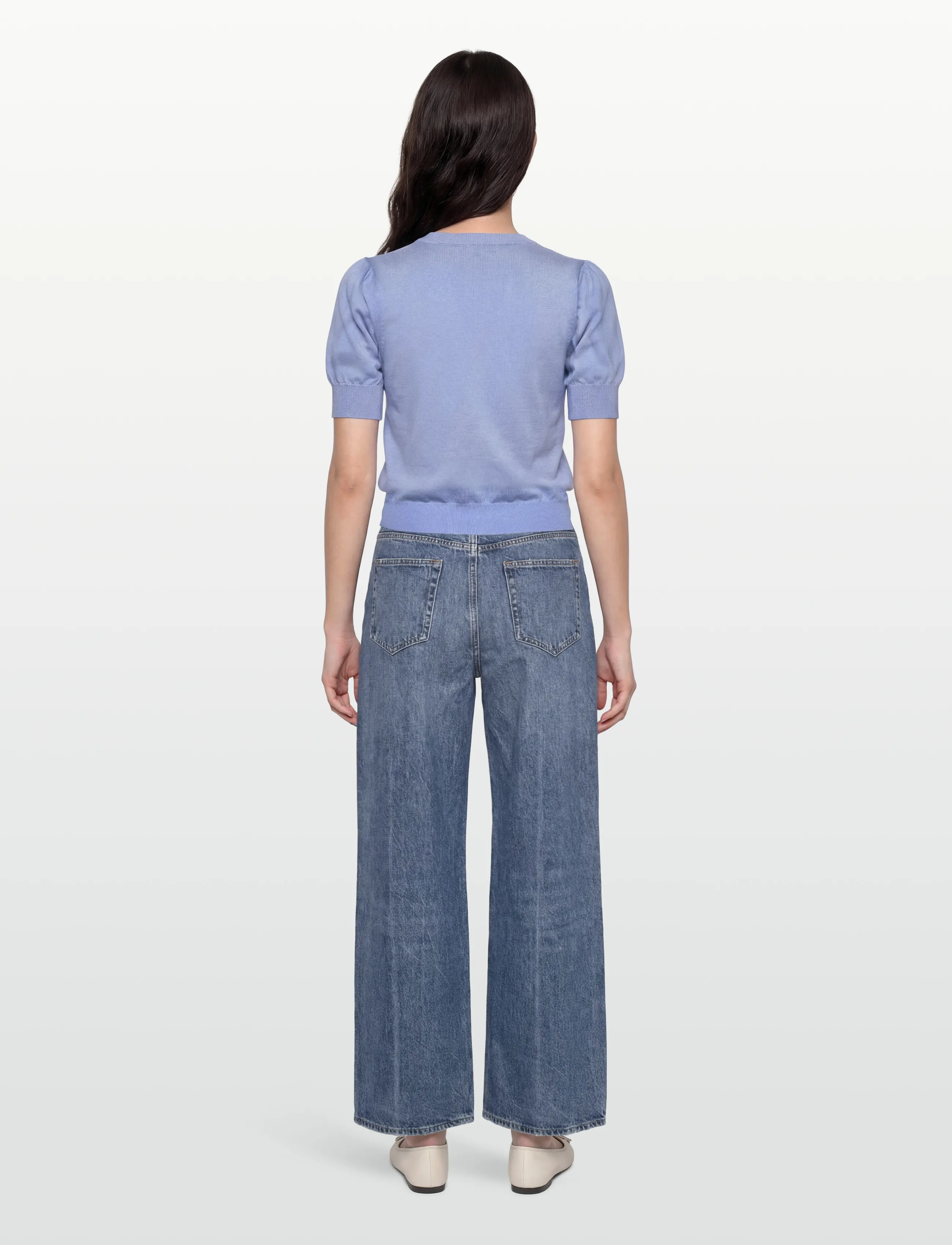 RM By Rosemunde - RMWSandra SS Cardigan - cardigans - bel air blue - 4