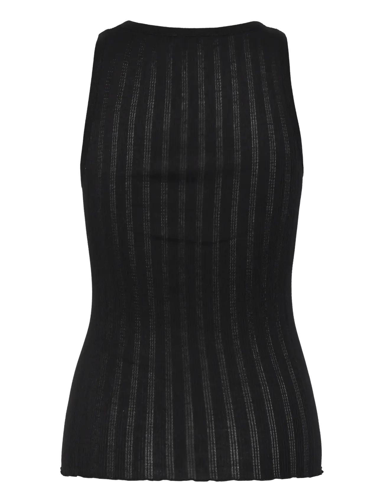 RM By Rosemunde - RMWBardot SL V-Neck Tank Top - laveste priser - black - 2